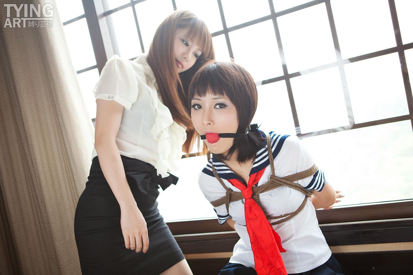 图片[5]-[禁忌摄影]Taboo-love NO.091 TyingArt 縛リ芸術 Dimdim & Shiryl OL & School Girl 1[26P] – 速更版-美库