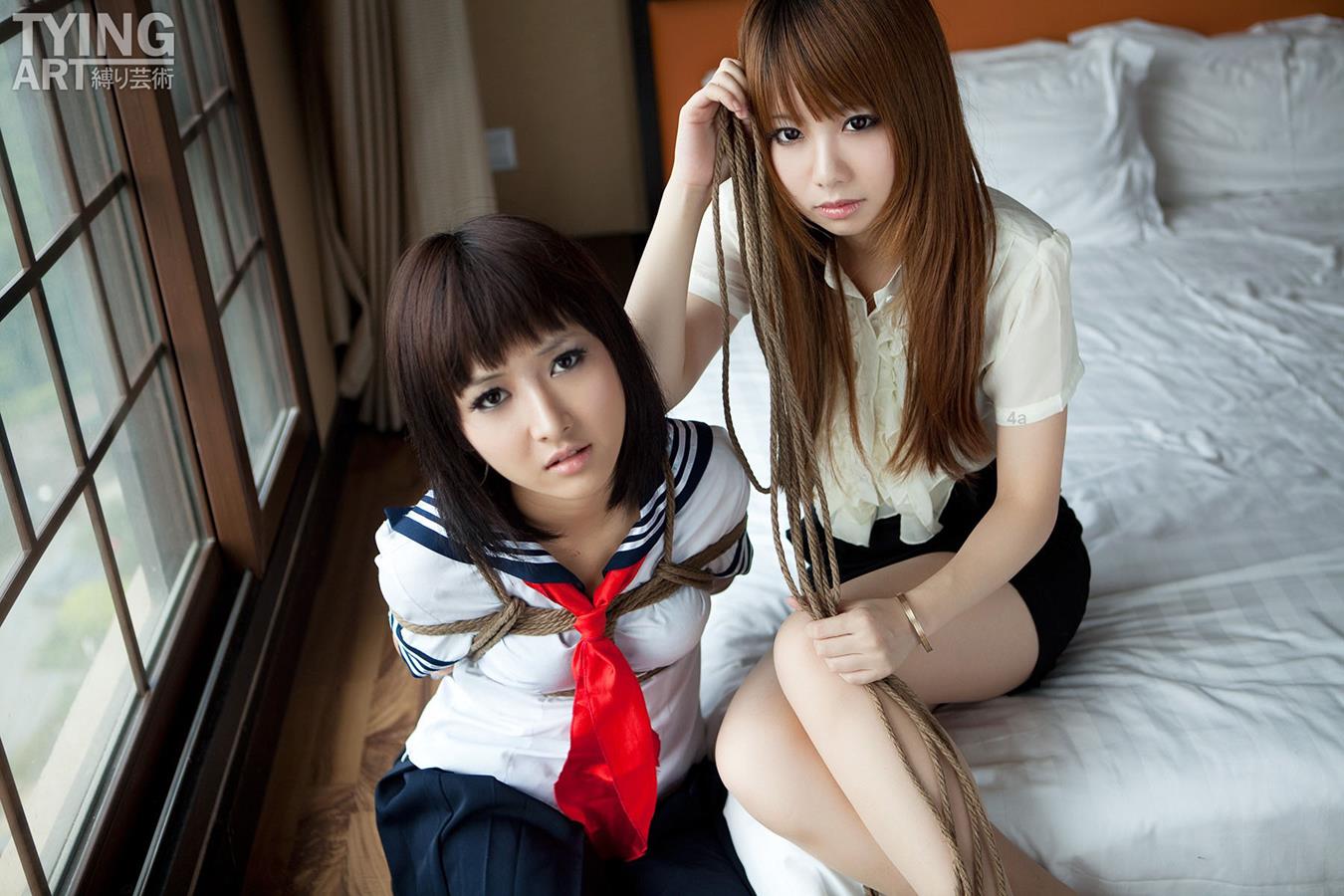 图片[12]-[禁忌摄影]Taboo-love NO.091 TyingArt 縛リ芸術 Dimdim & Shiryl OL & School Girl 1[26P] – 速更版-美库