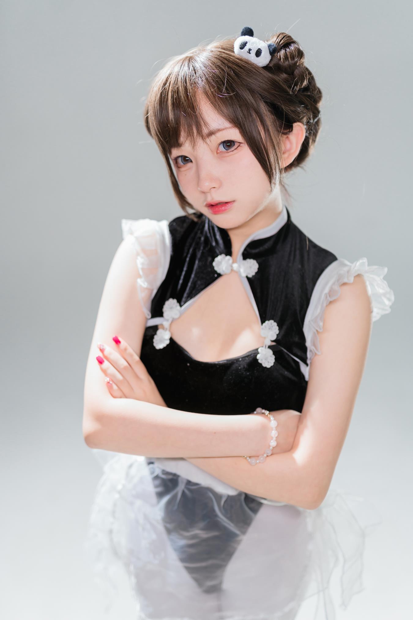 图片[23]-花铃 小熊猫女仆 [57P] – 速更版-美库