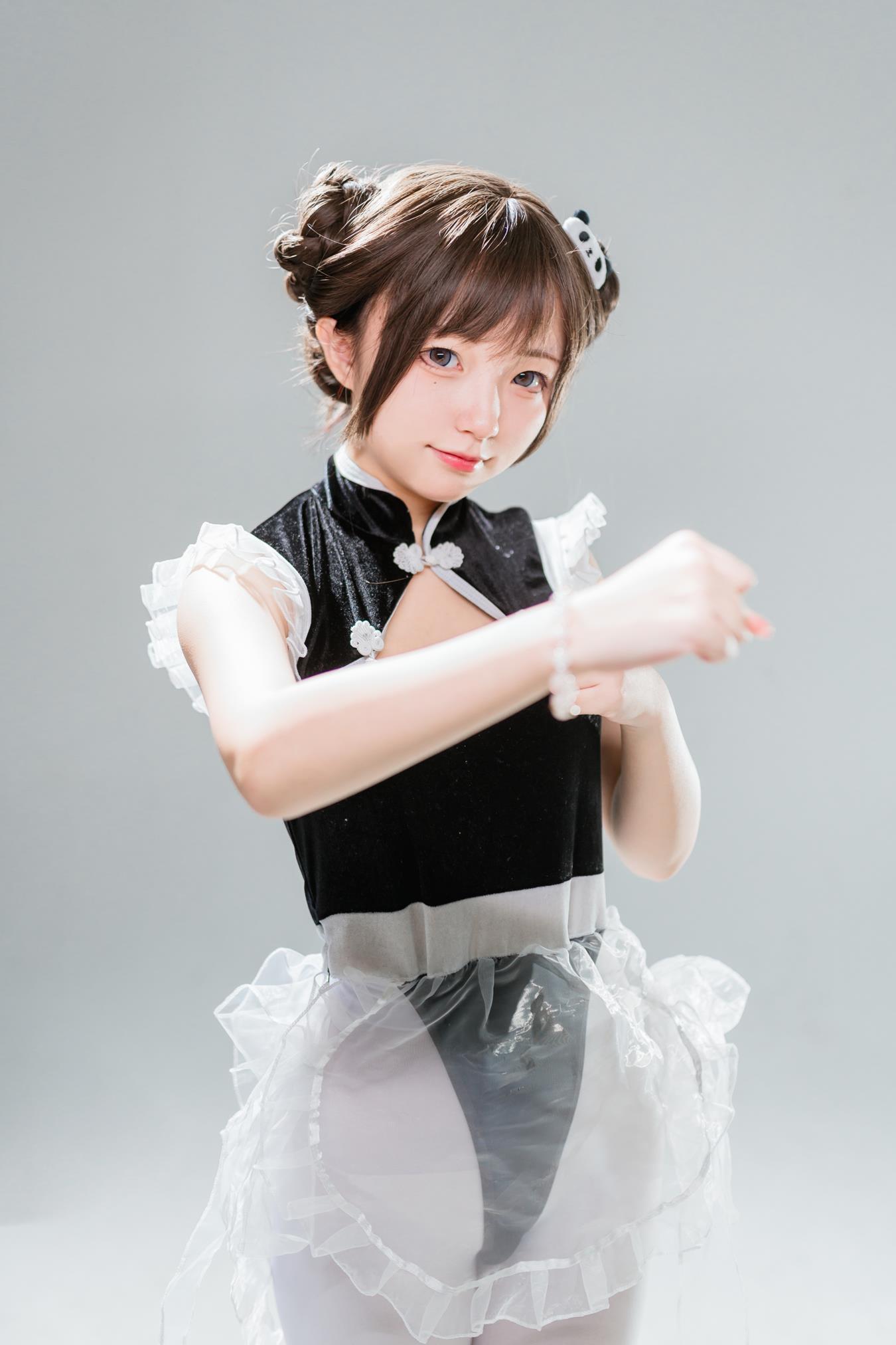 图片[33]-花铃 小熊猫女仆 [57P] – 速更版-美库