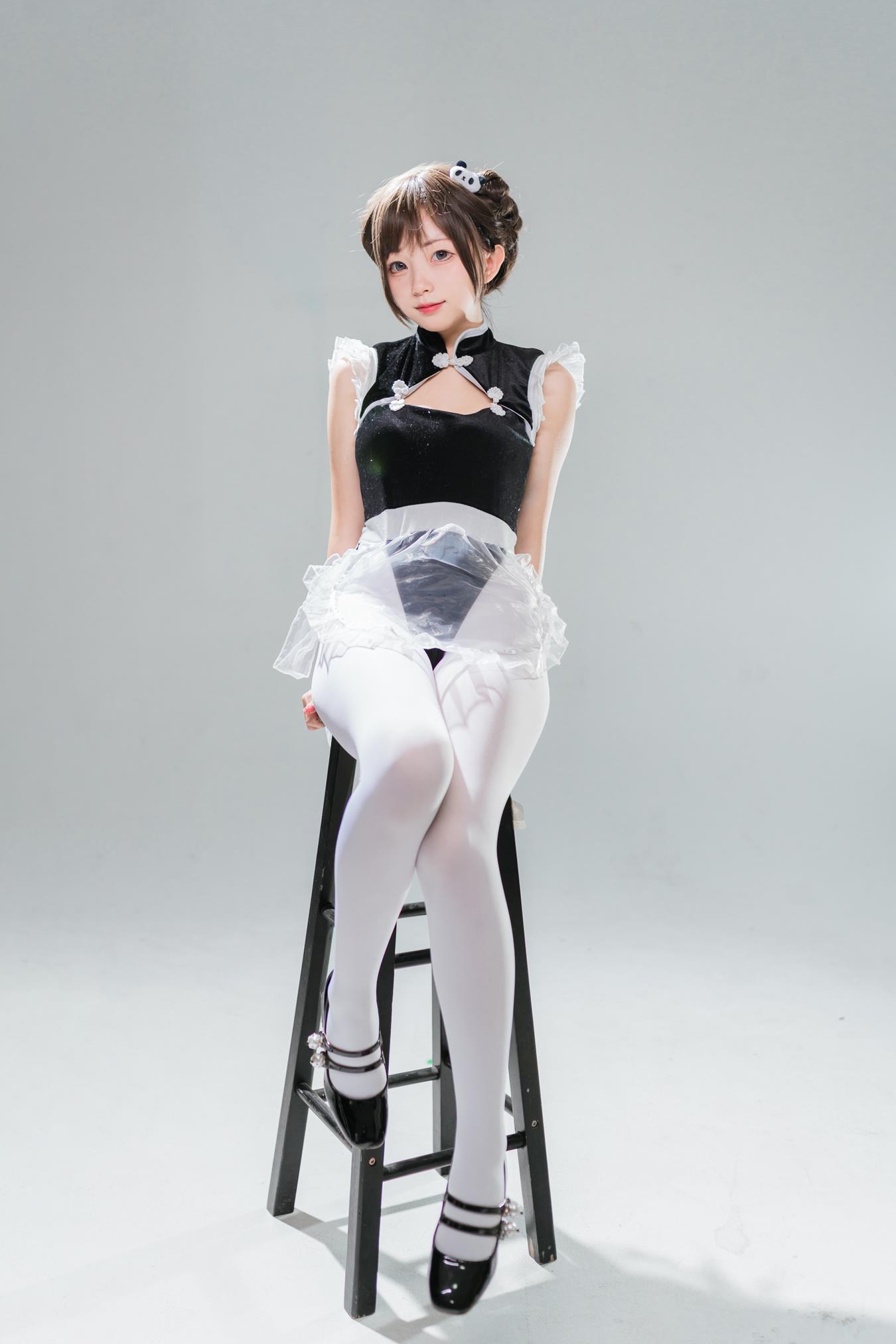 图片[39]-花铃 小熊猫女仆 [57P] – 速更版-美库