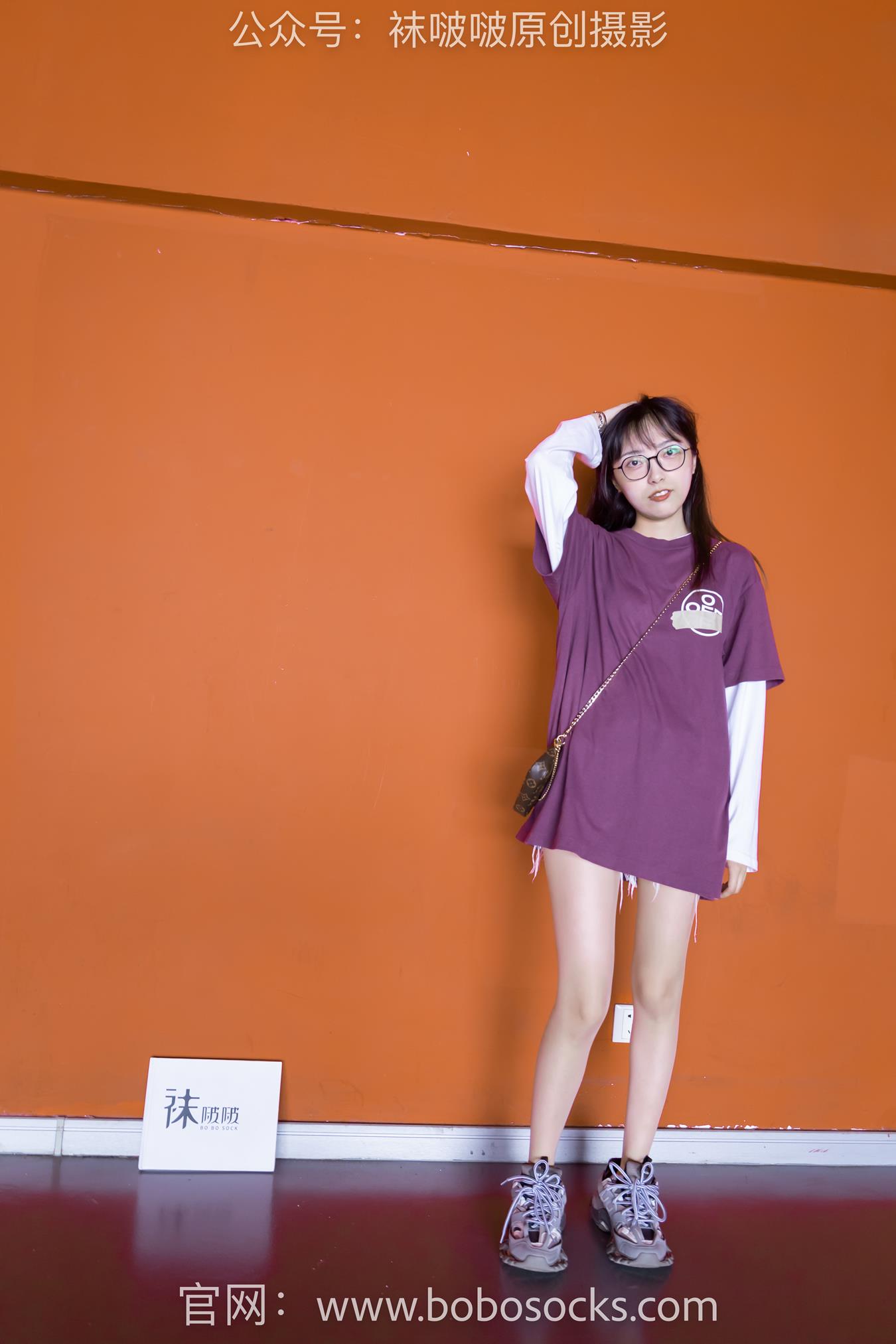 图片[11]-[BoBoSocks袜啵啵]积分限定作品 NO.010 稚予-巴黎世家运动鞋、白棉袜、肉丝[144P] – 速更版-美库