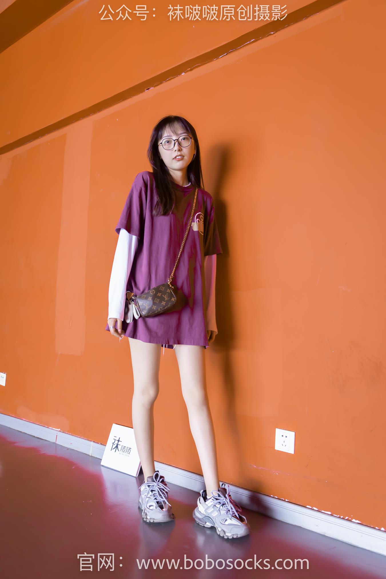 图片[14]-[BoBoSocks袜啵啵]积分限定作品 NO.010 稚予-巴黎世家运动鞋、白棉袜、肉丝[144P] – 速更版-美库