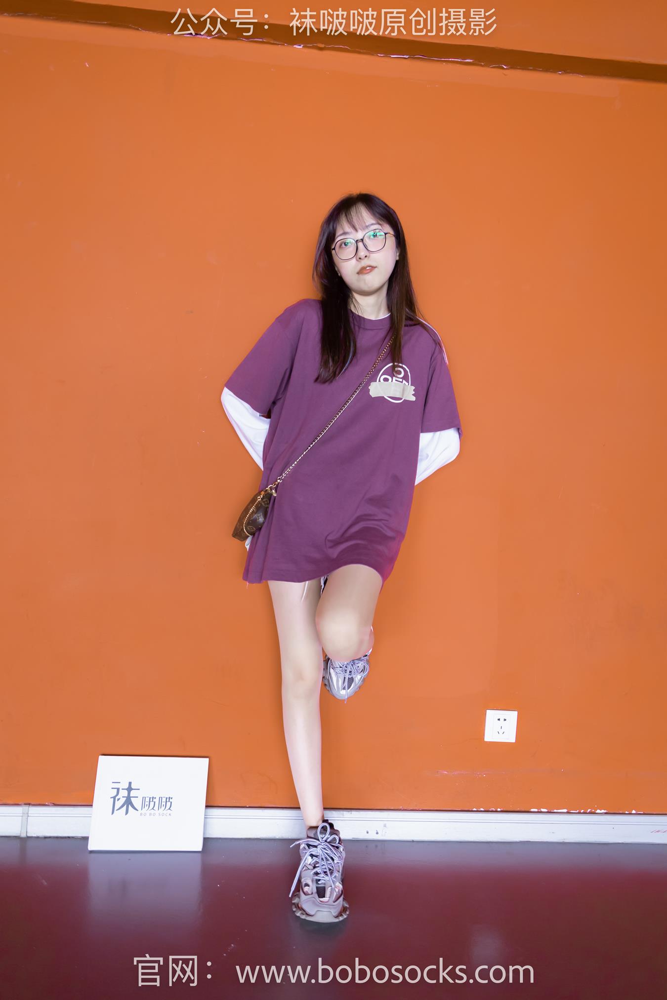 图片[22]-[BoBoSocks袜啵啵]积分限定作品 NO.010 稚予-巴黎世家运动鞋、白棉袜、肉丝[144P] – 速更版-美库