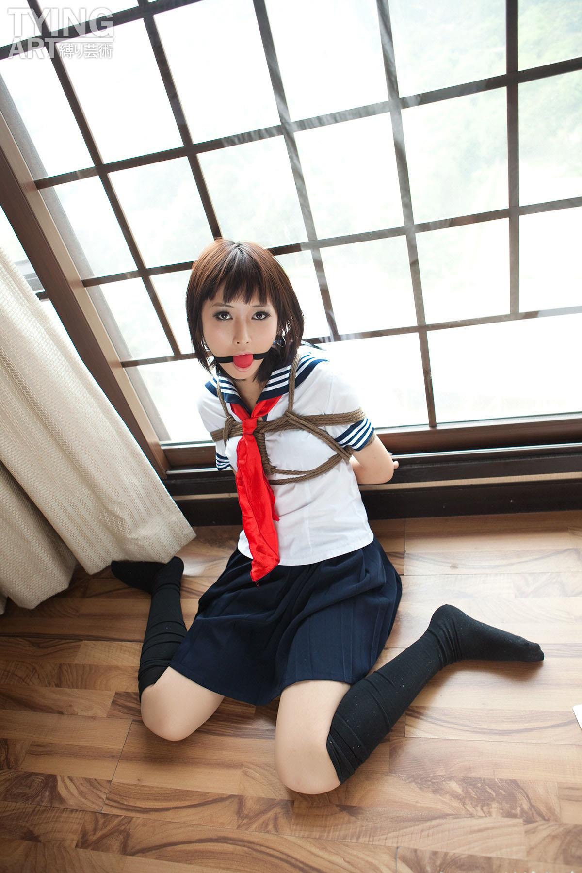 图片[13]-[禁忌摄影]Taboo-love NO.092 TyingArt 縛リ芸術 Dimdim & Shiryl OL & School Girl 2[40P] – 速更版-美库