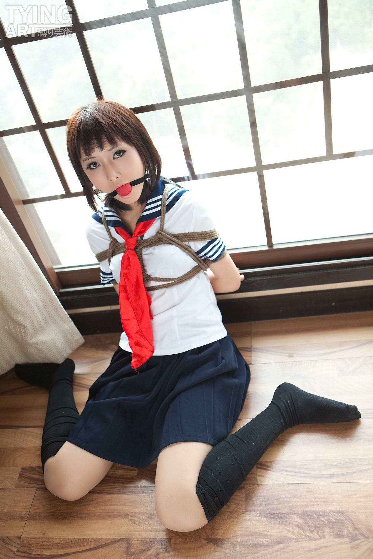 图片[14]-[禁忌摄影]Taboo-love NO.092 TyingArt 縛リ芸術 Dimdim & Shiryl OL & School Girl 2[40P] – 速更版-美库