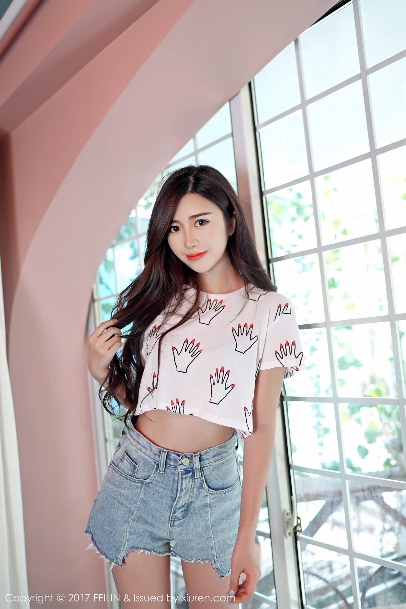 图片[10]-[FEILIN嗲囡囡] 2017.02.15 VOL.074 方绮言Ayaka[40+1P] – 速更版-美库