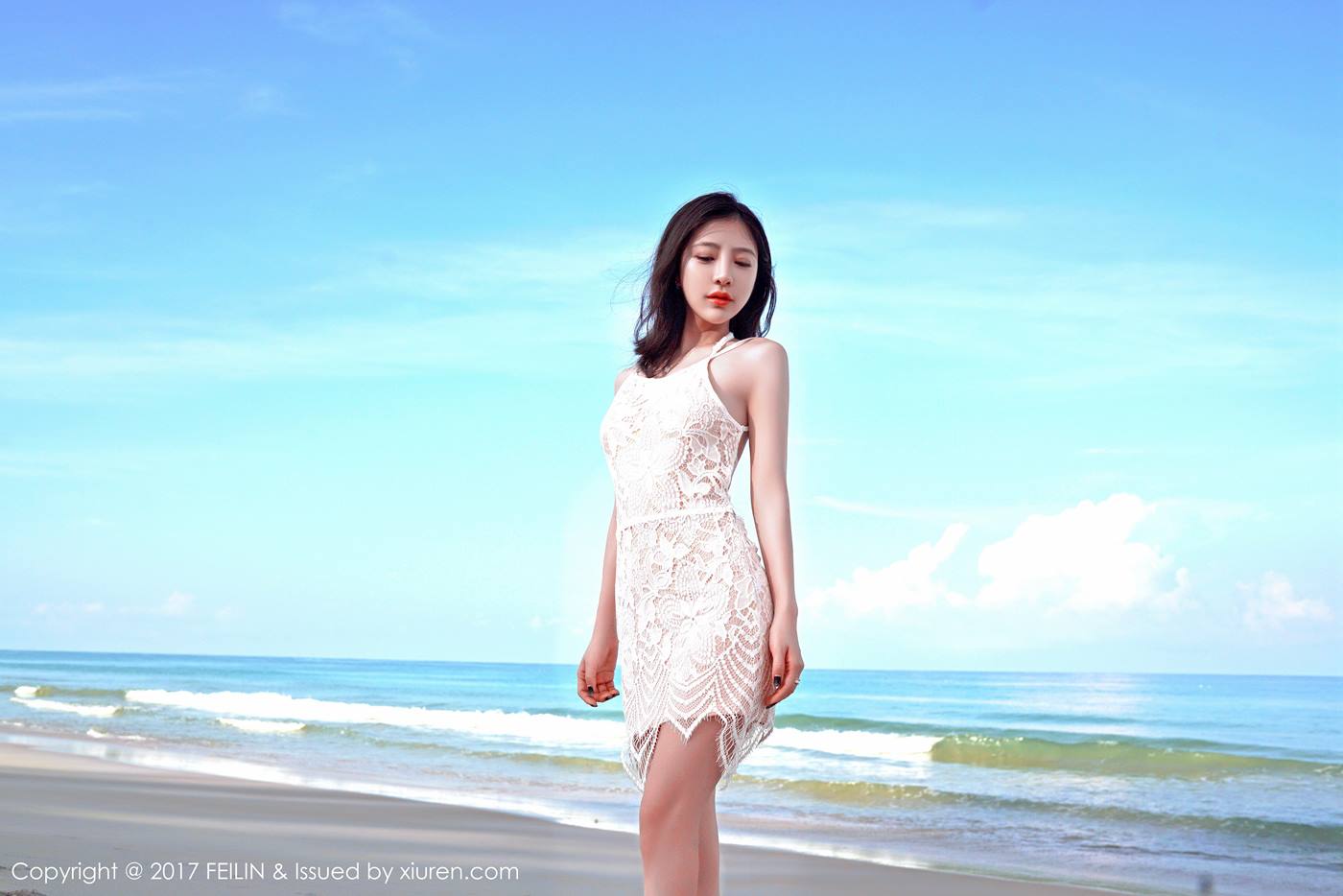 图片[26]-[FEILIN嗲囡囡] 2017.04.07 VOL.084 施忆佳KITTY [40+1P] – 速更版-美库