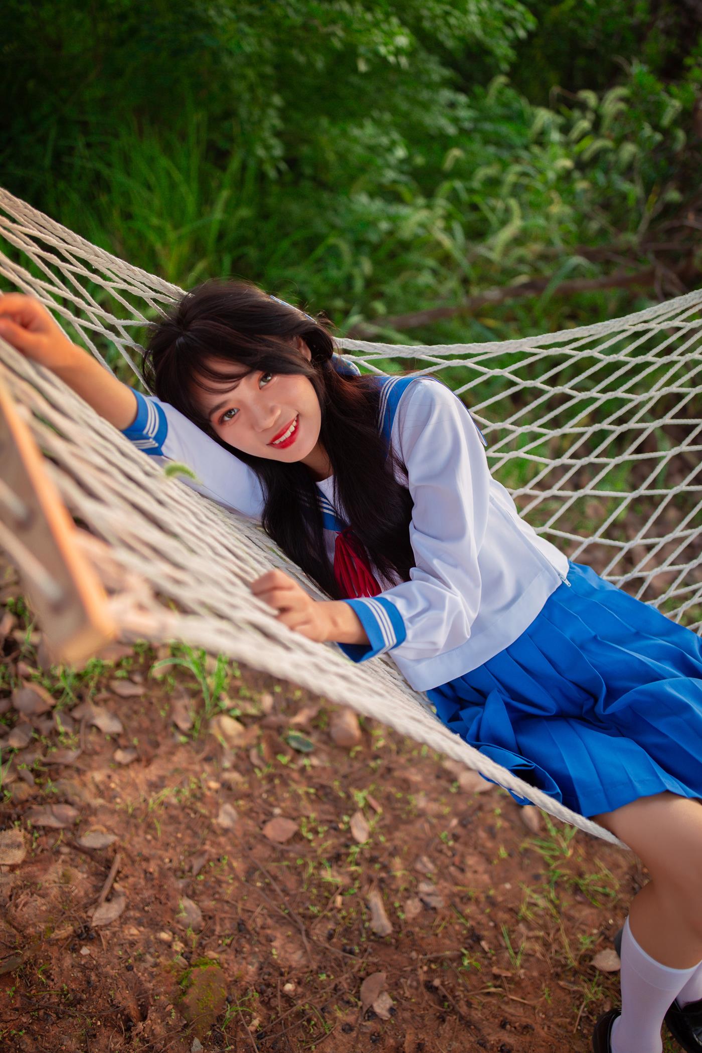 图片[12]-[YITUYU艺图语] 2022.02.02 JK少女 一只橙子 [48P] – 速更版-美库