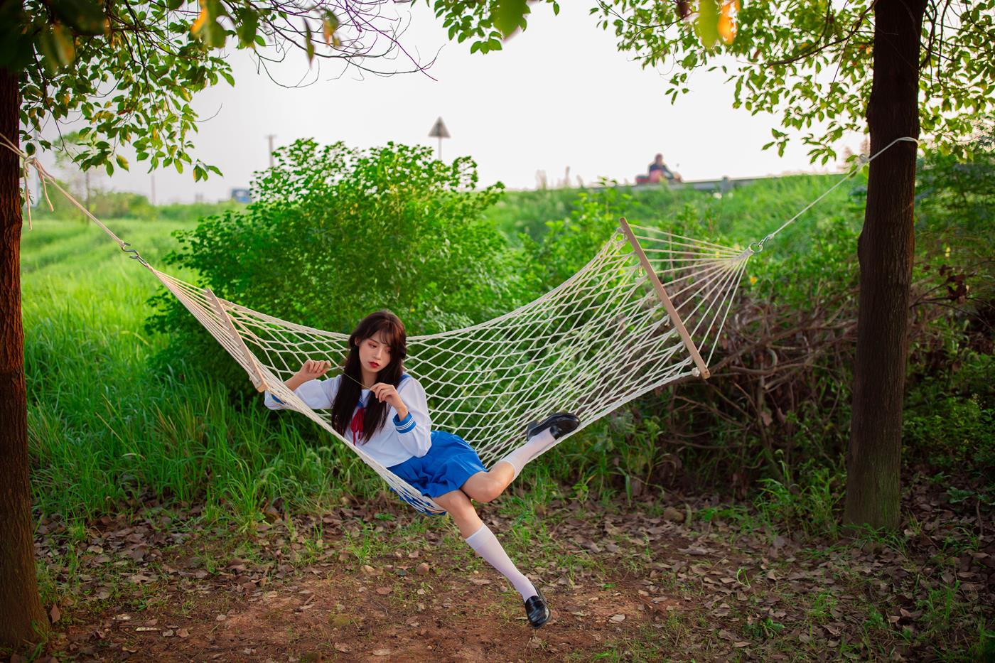 图片[13]-[YITUYU艺图语] 2022.02.02 JK少女 一只橙子 [48P] – 速更版-美库