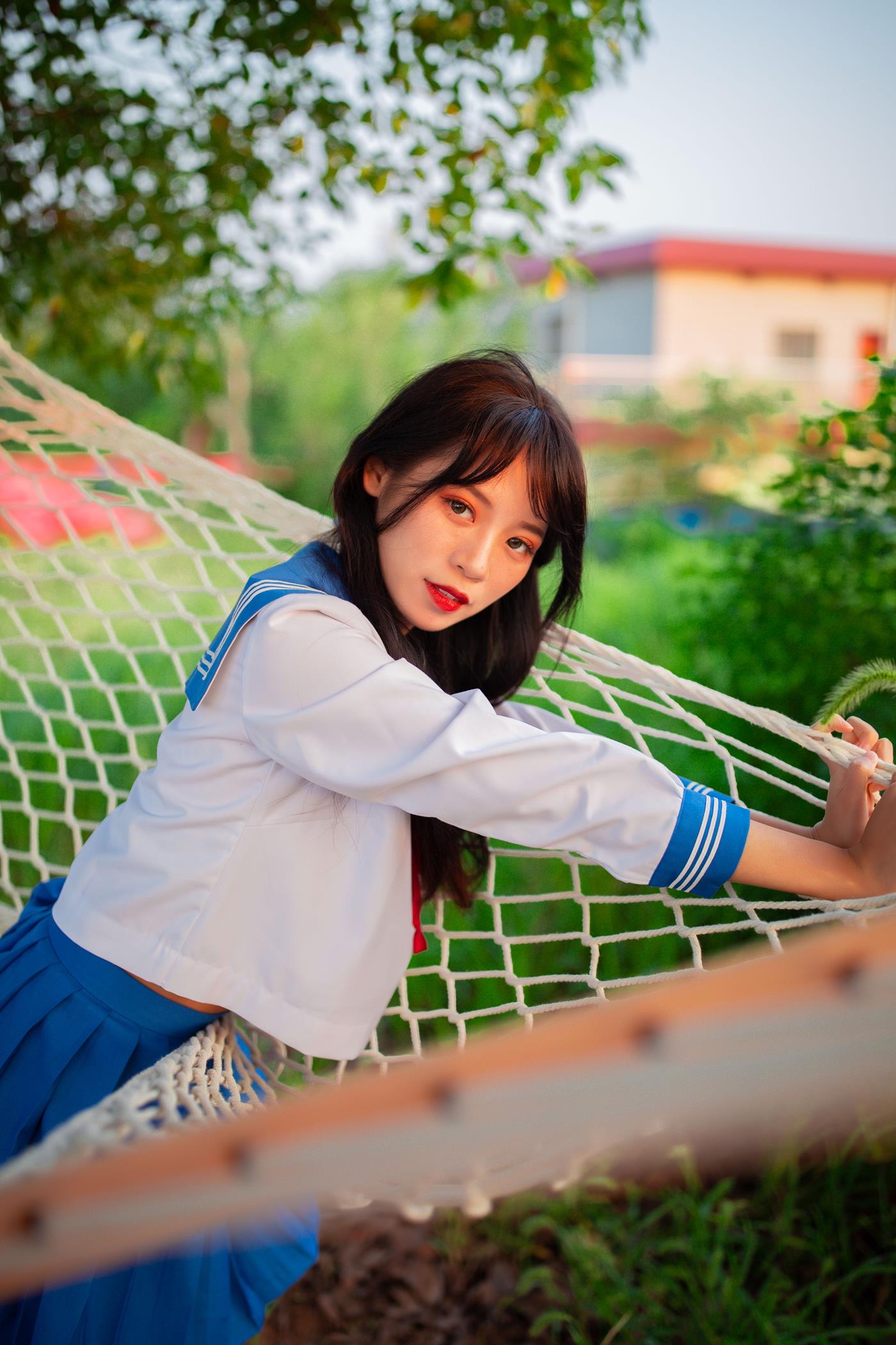 图片[17]-[YITUYU艺图语] 2022.02.02 JK少女 一只橙子 [48P] – 速更版-美库