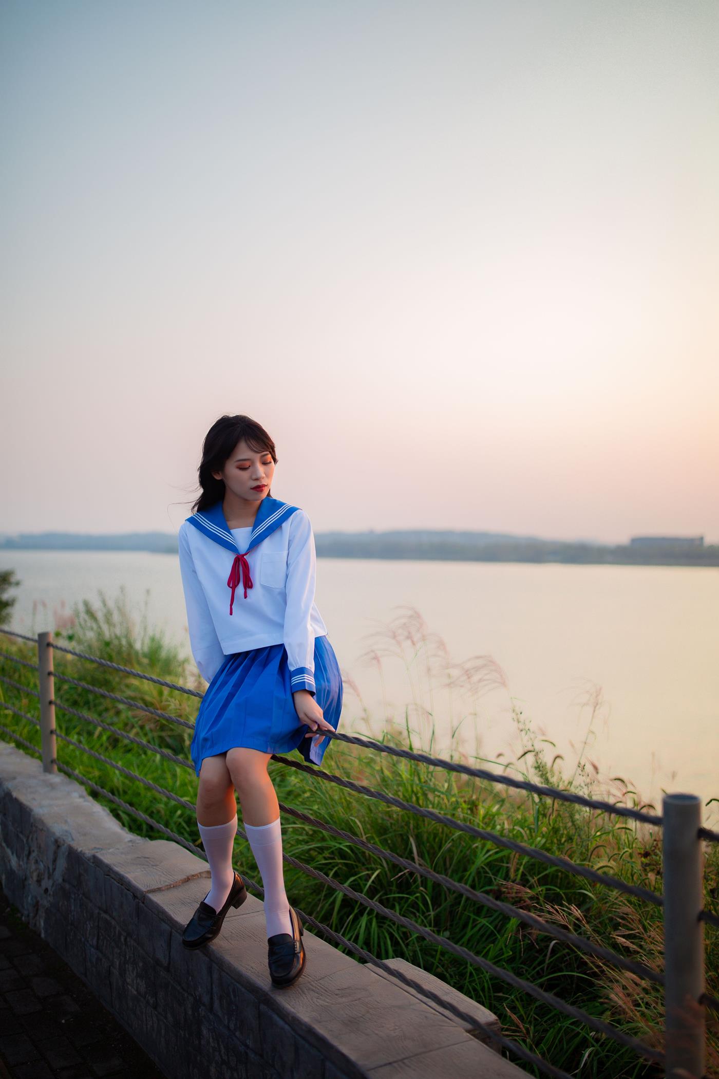 图片[26]-[YITUYU艺图语] 2022.02.02 JK少女 一只橙子 [48P] – 速更版-美库