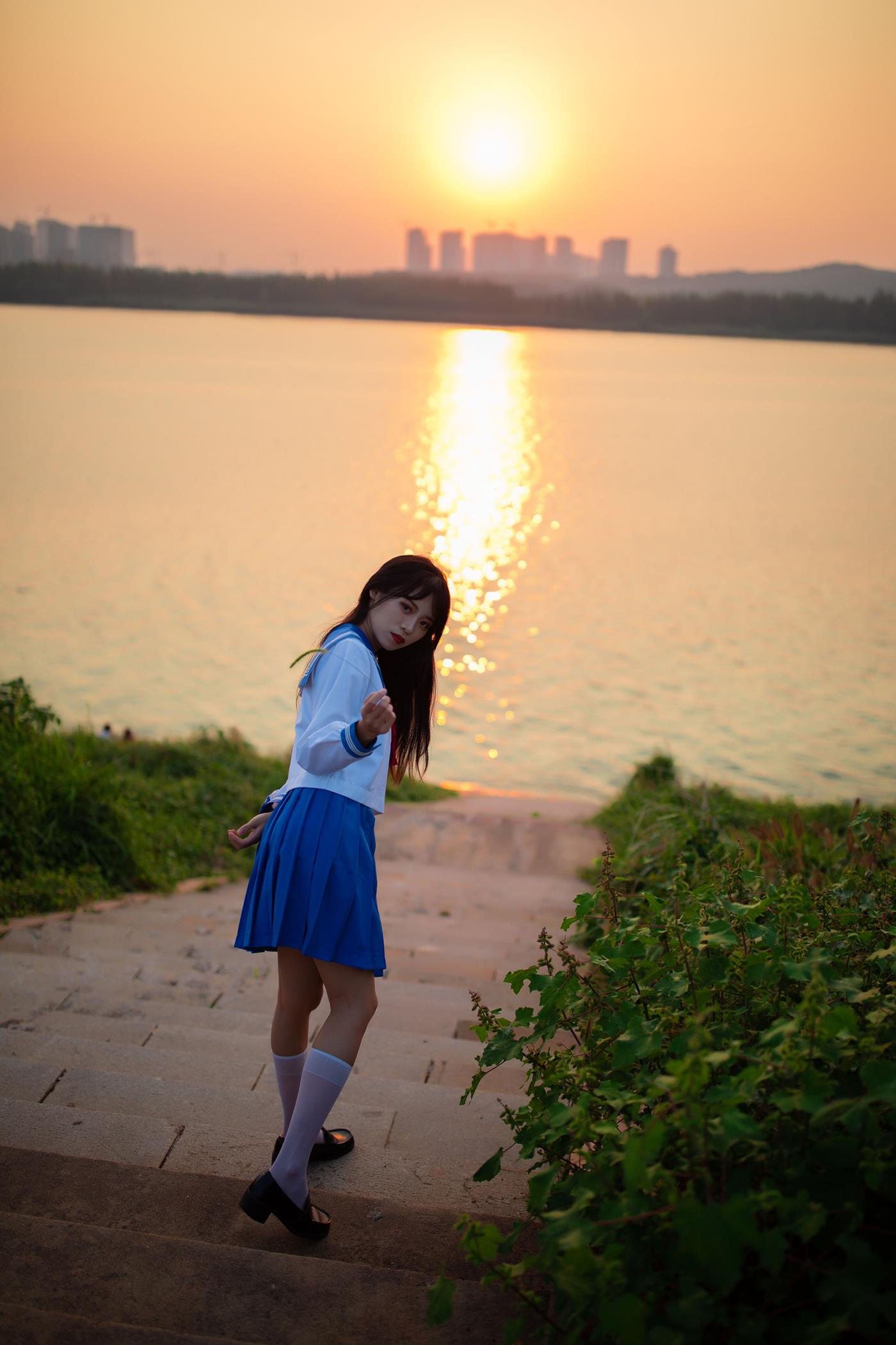 图片[29]-[YITUYU艺图语] 2022.02.02 JK少女 一只橙子 [48P] – 速更版-美库