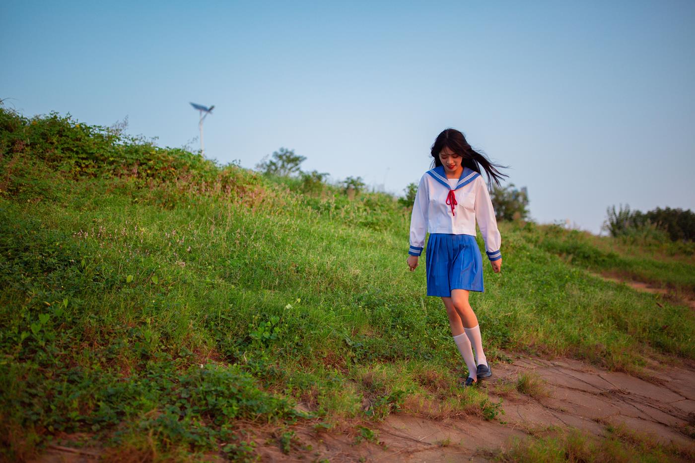 图片[31]-[YITUYU艺图语] 2022.02.02 JK少女 一只橙子 [48P] – 速更版-美库