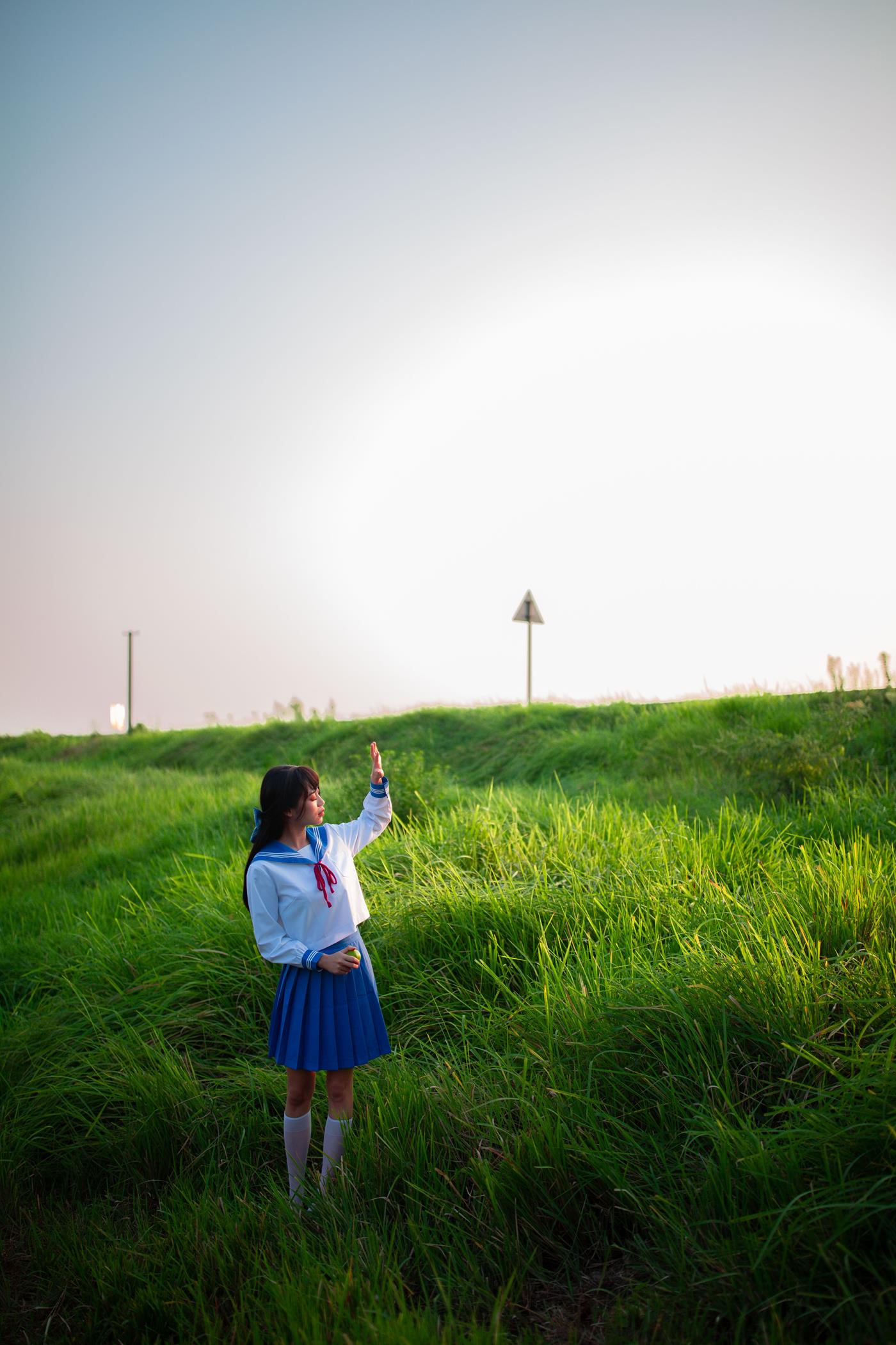 图片[40]-[YITUYU艺图语] 2022.02.02 JK少女 一只橙子 [48P] – 速更版-美库