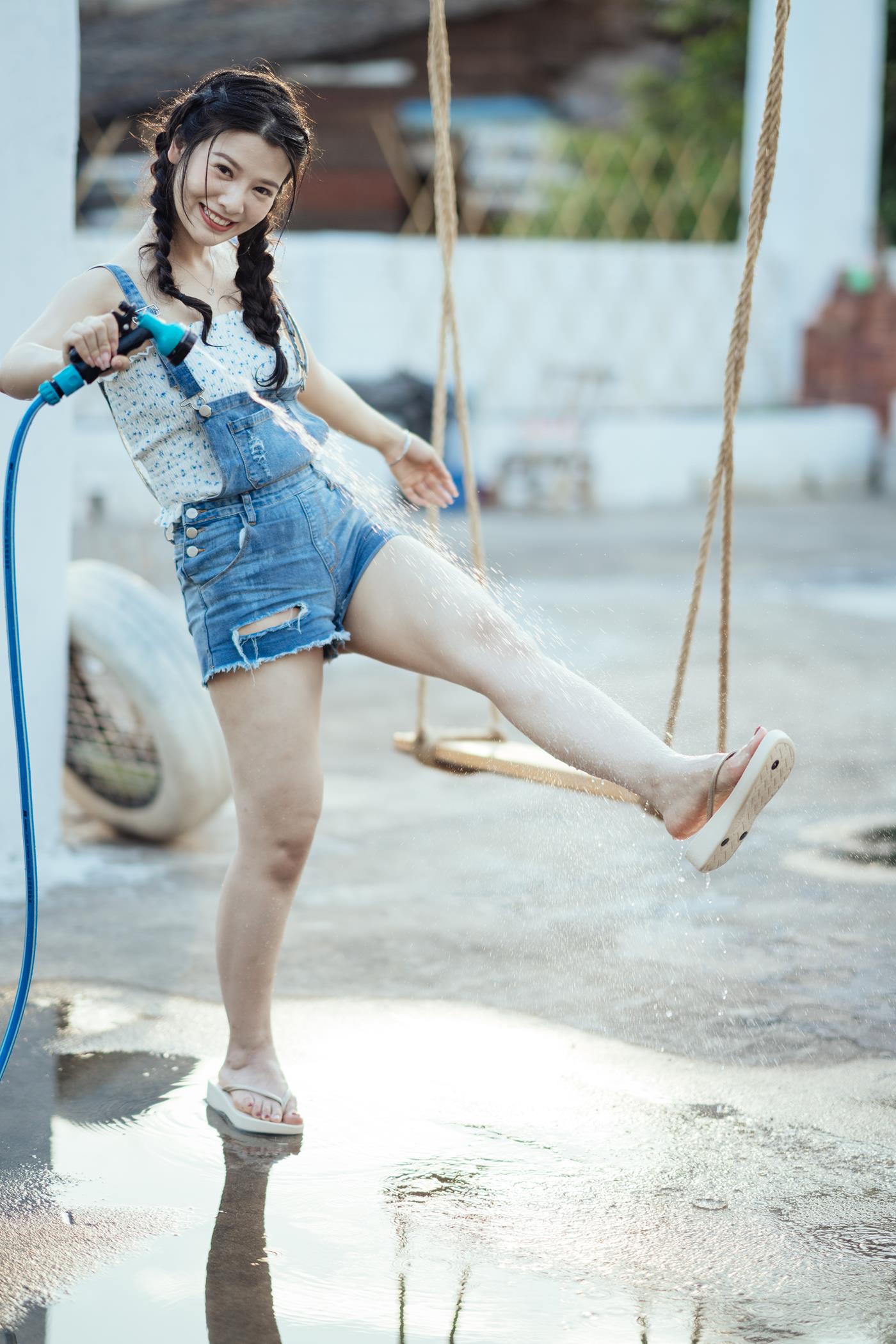 图片[15]-[YITUYU艺图语] 2022.02.02 来自夏日玩水的简单快乐 喵喵喵是锦儿呀 [55P] – 速更版-美库