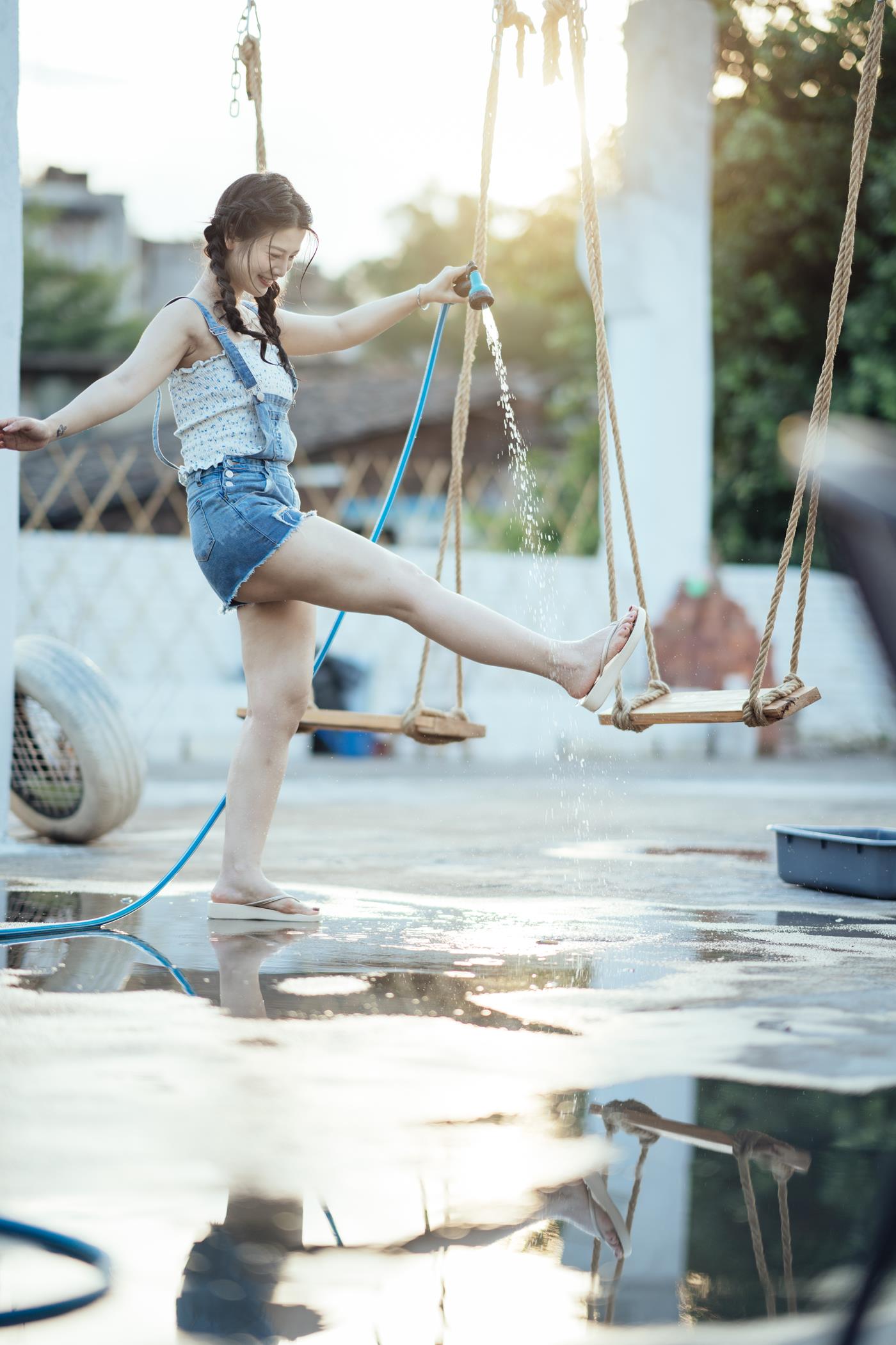 图片[17]-[YITUYU艺图语] 2022.02.02 来自夏日玩水的简单快乐 喵喵喵是锦儿呀 [55P] – 速更版-美库