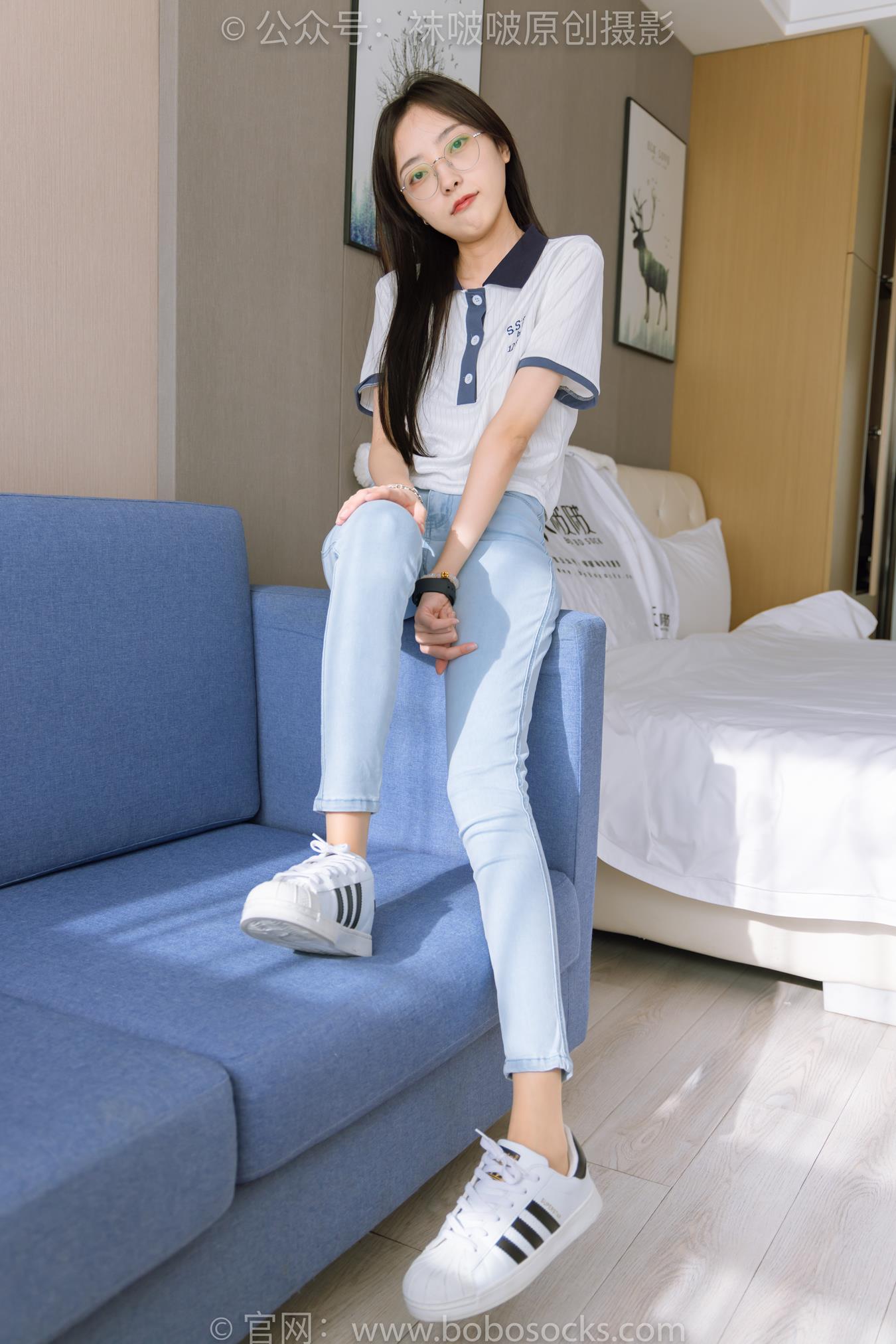 图片[12]-[BoBoSocks袜啵啵]NO.161 稚予-贝壳头板鞋、肉丝、裤里丝[140P] – 速更版-美库