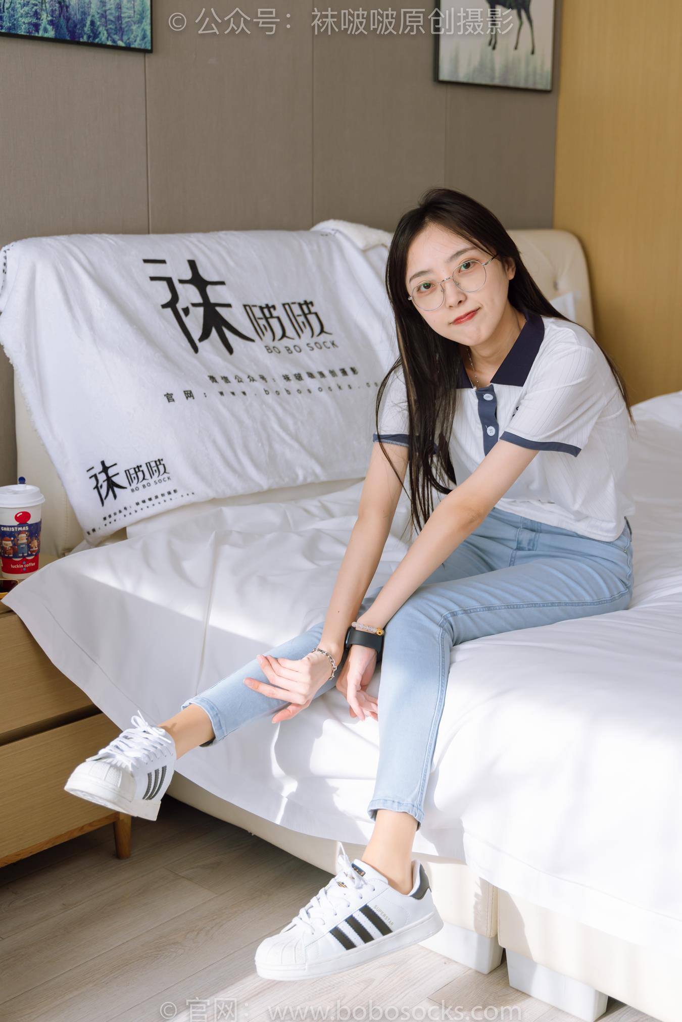 图片[18]-[BoBoSocks袜啵啵]NO.161 稚予-贝壳头板鞋、肉丝、裤里丝[140P] – 速更版-美库