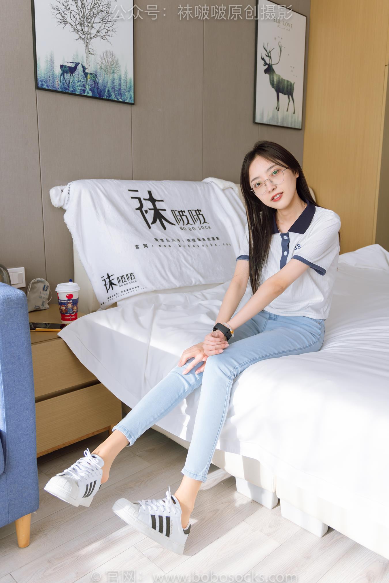 图片[21]-[BoBoSocks袜啵啵]NO.161 稚予-贝壳头板鞋、肉丝、裤里丝[140P] – 速更版-美库