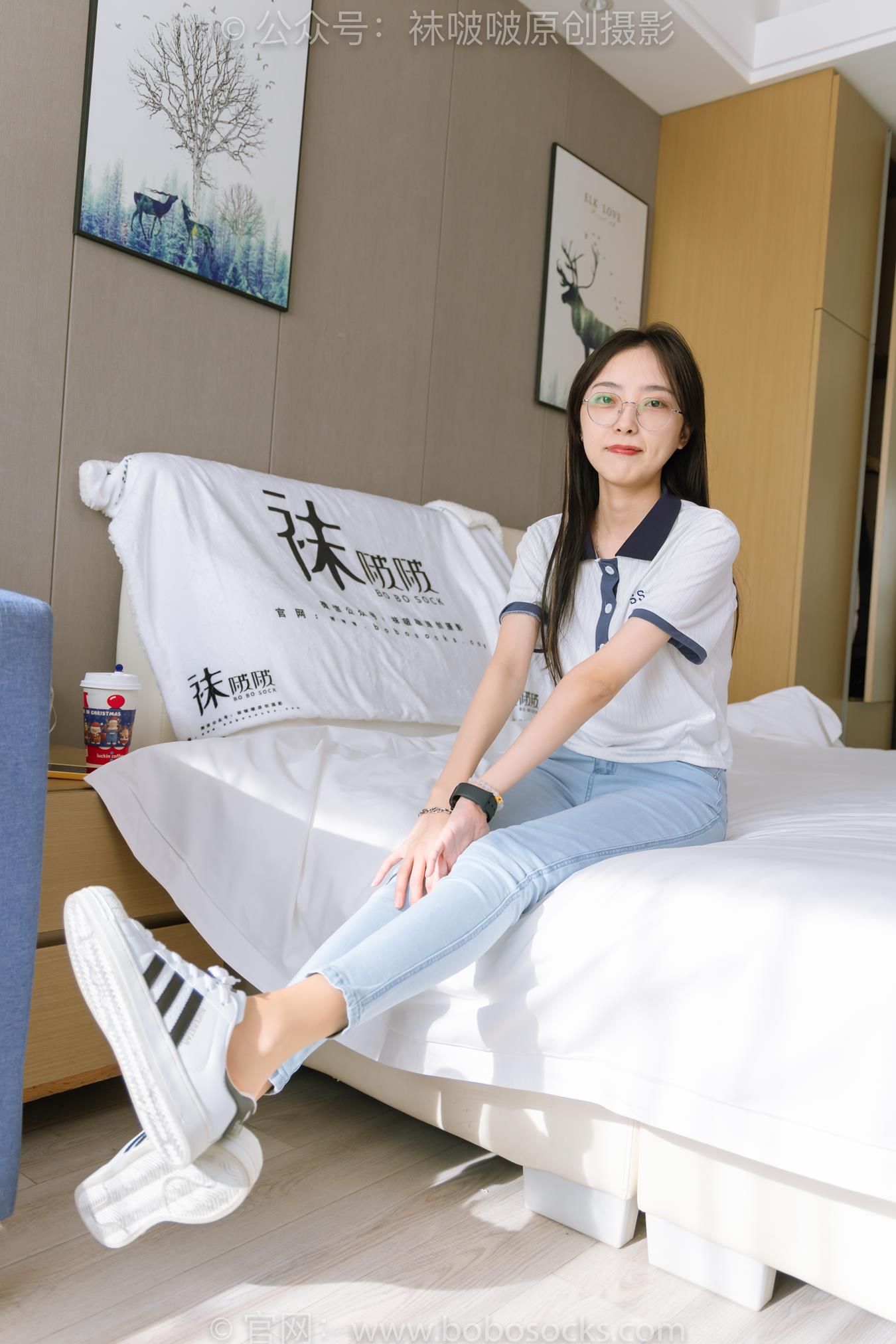 图片[22]-[BoBoSocks袜啵啵]NO.161 稚予-贝壳头板鞋、肉丝、裤里丝[140P] – 速更版-美库