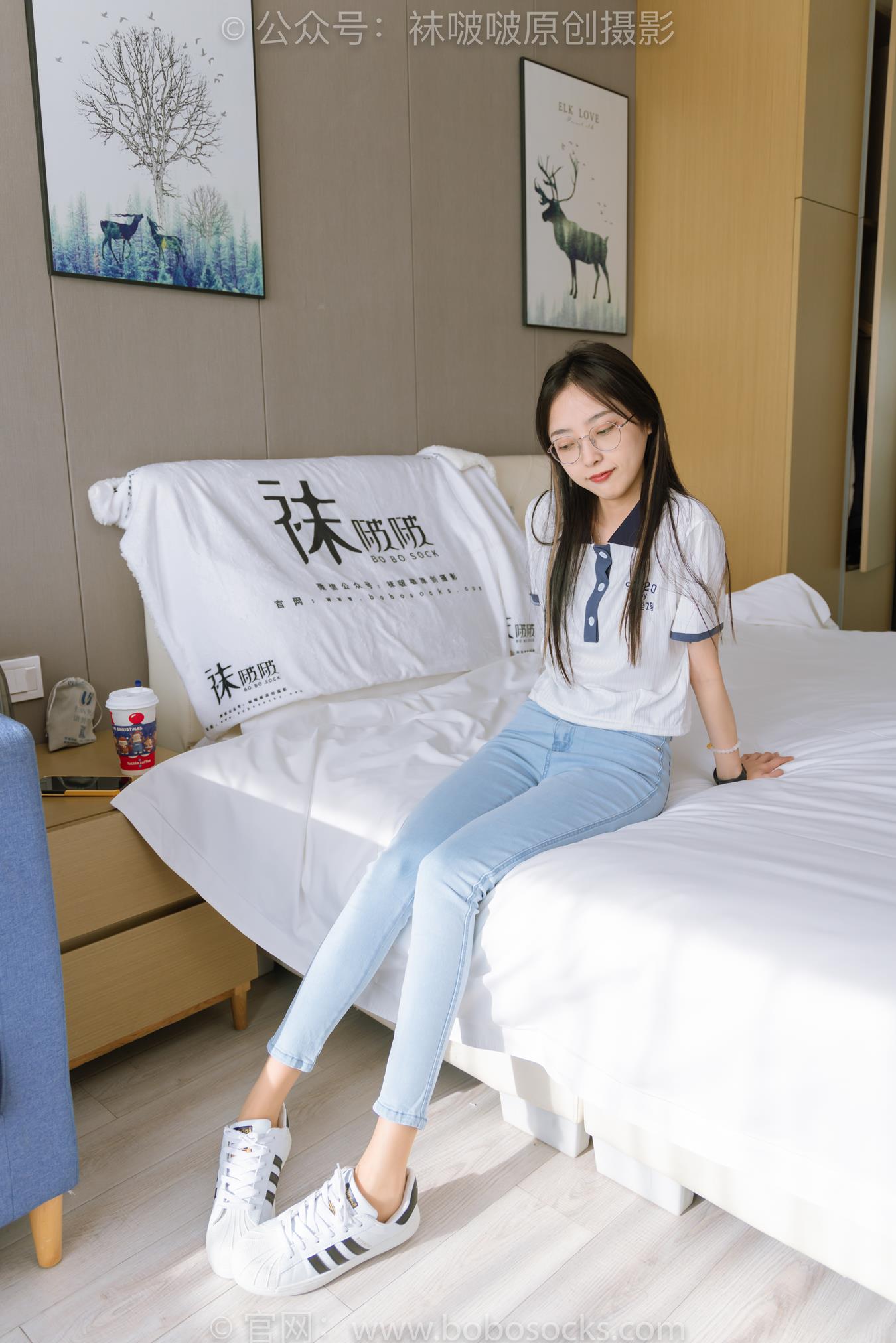 图片[23]-[BoBoSocks袜啵啵]NO.161 稚予-贝壳头板鞋、肉丝、裤里丝[140P] – 速更版-美库