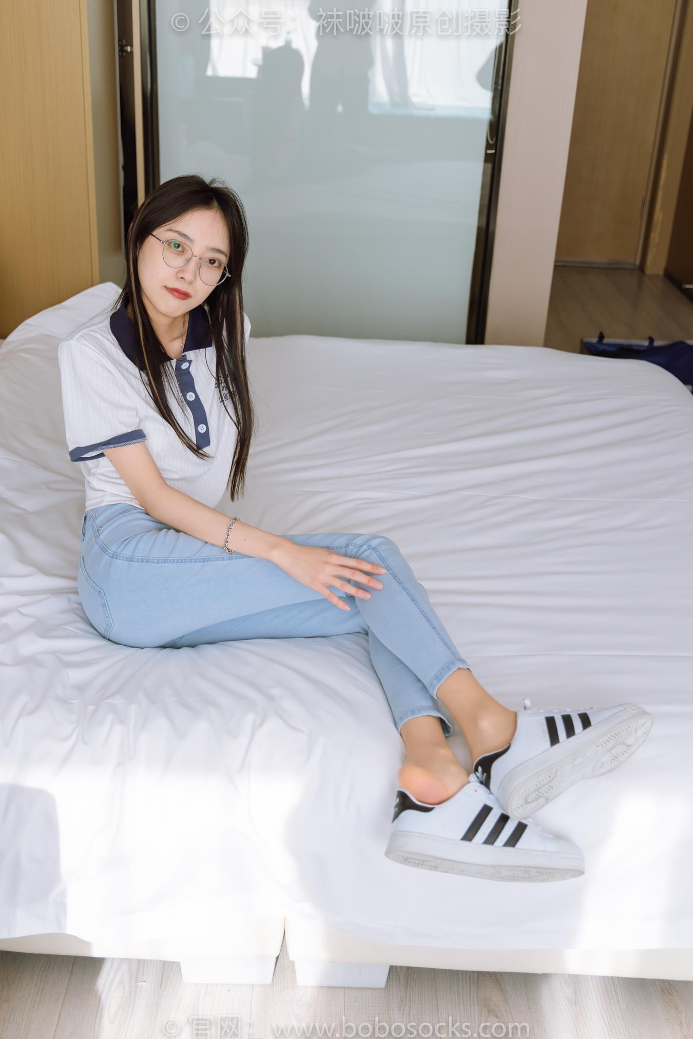 图片[30]-[BoBoSocks袜啵啵]NO.161 稚予-贝壳头板鞋、肉丝、裤里丝[140P] – 速更版-美库