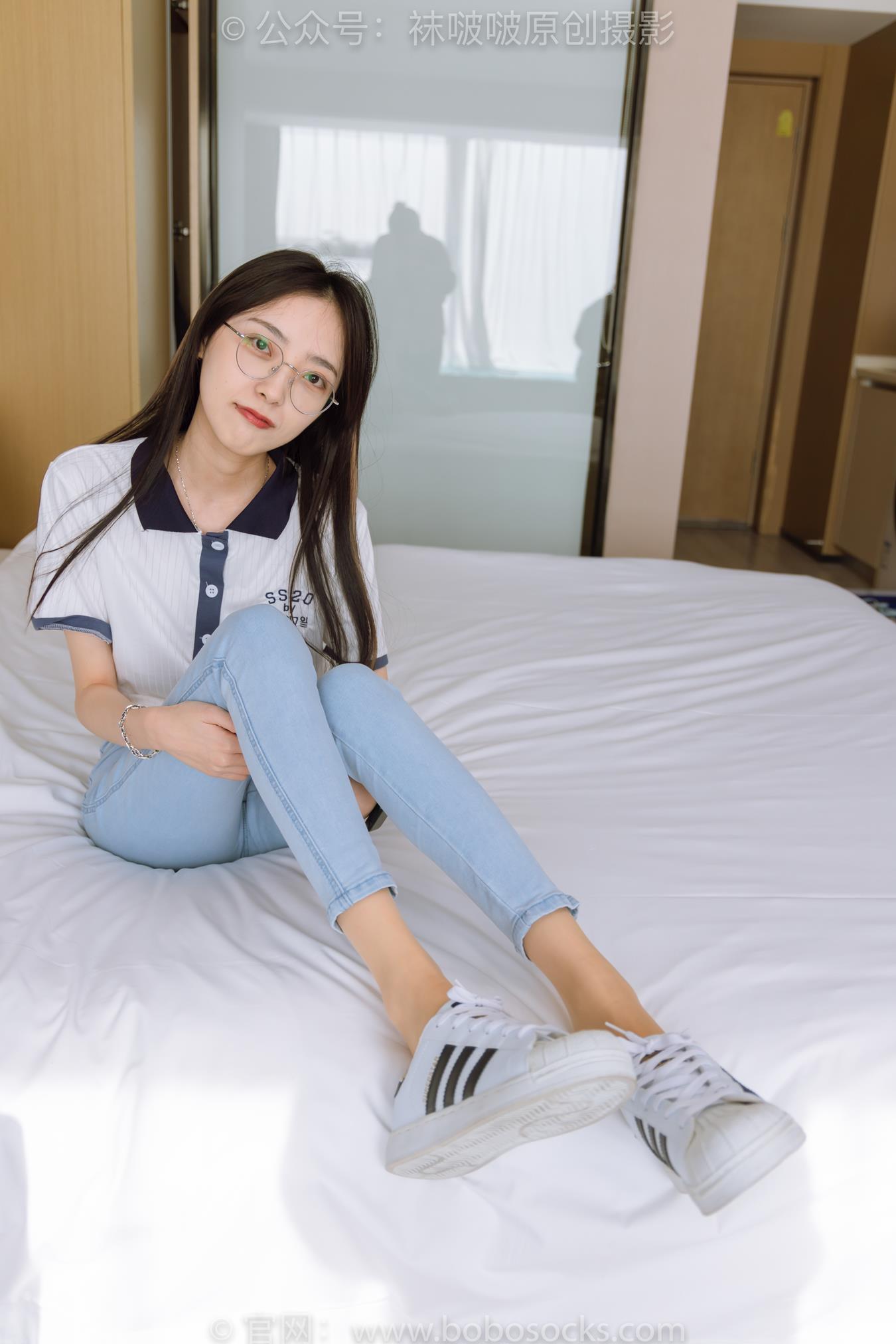 图片[33]-[BoBoSocks袜啵啵]NO.161 稚予-贝壳头板鞋、肉丝、裤里丝[140P] – 速更版-美库