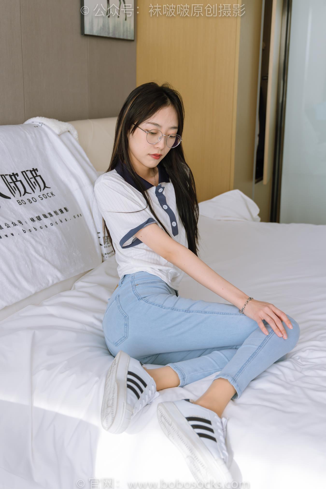 图片[41]-[BoBoSocks袜啵啵]NO.161 稚予-贝壳头板鞋、肉丝、裤里丝[140P] – 速更版-美库