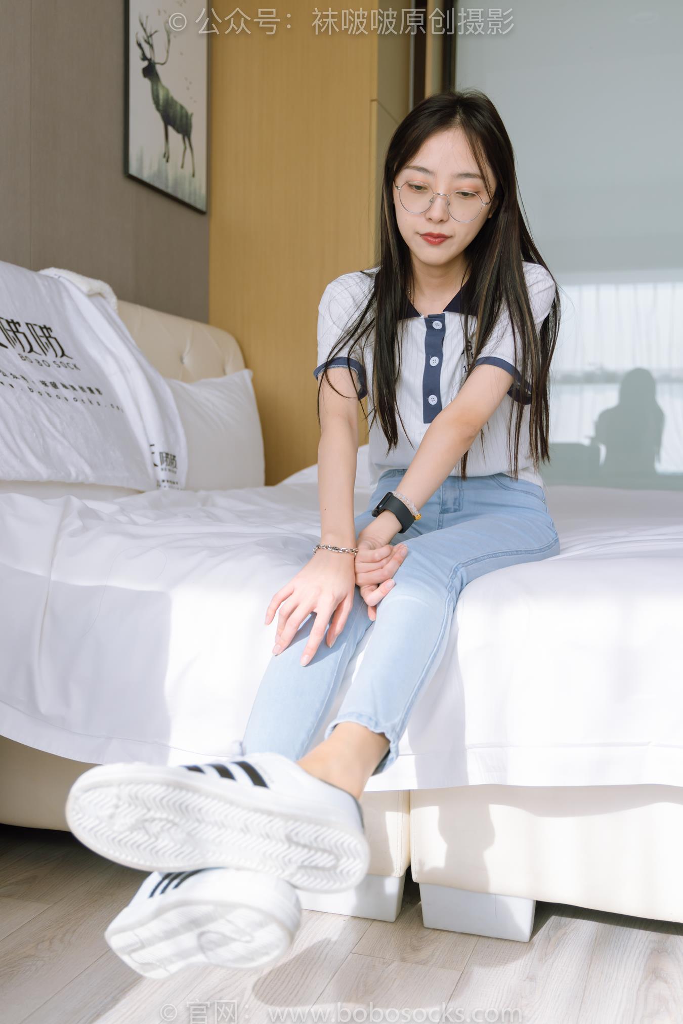 图片[44]-[BoBoSocks袜啵啵]NO.161 稚予-贝壳头板鞋、肉丝、裤里丝[140P] – 速更版-美库