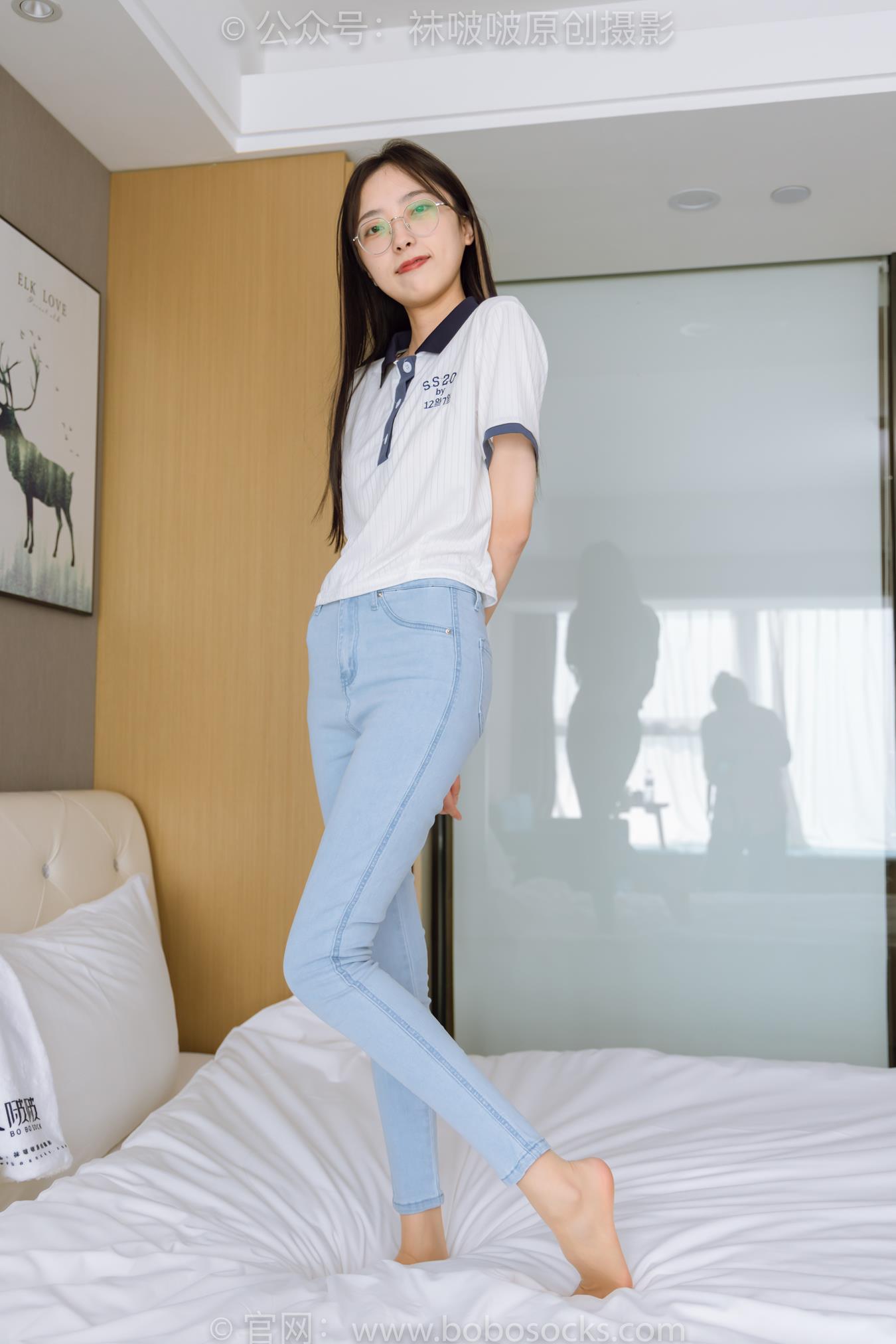 图片[95]-[BoBoSocks袜啵啵]NO.161 稚予-贝壳头板鞋、肉丝、裤里丝[140P] – 速更版-美库