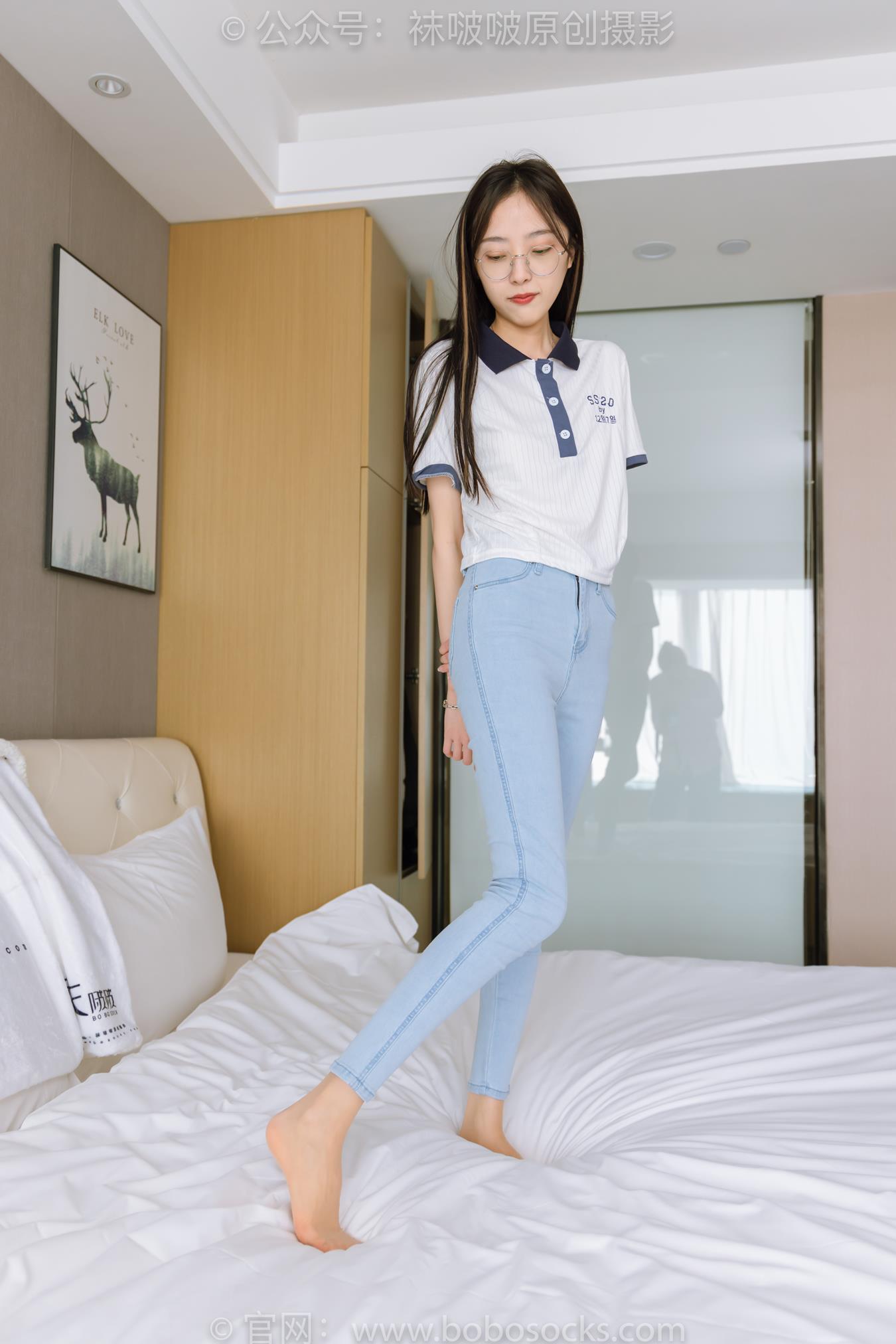 图片[96]-[BoBoSocks袜啵啵]NO.161 稚予-贝壳头板鞋、肉丝、裤里丝[140P] – 速更版-美库