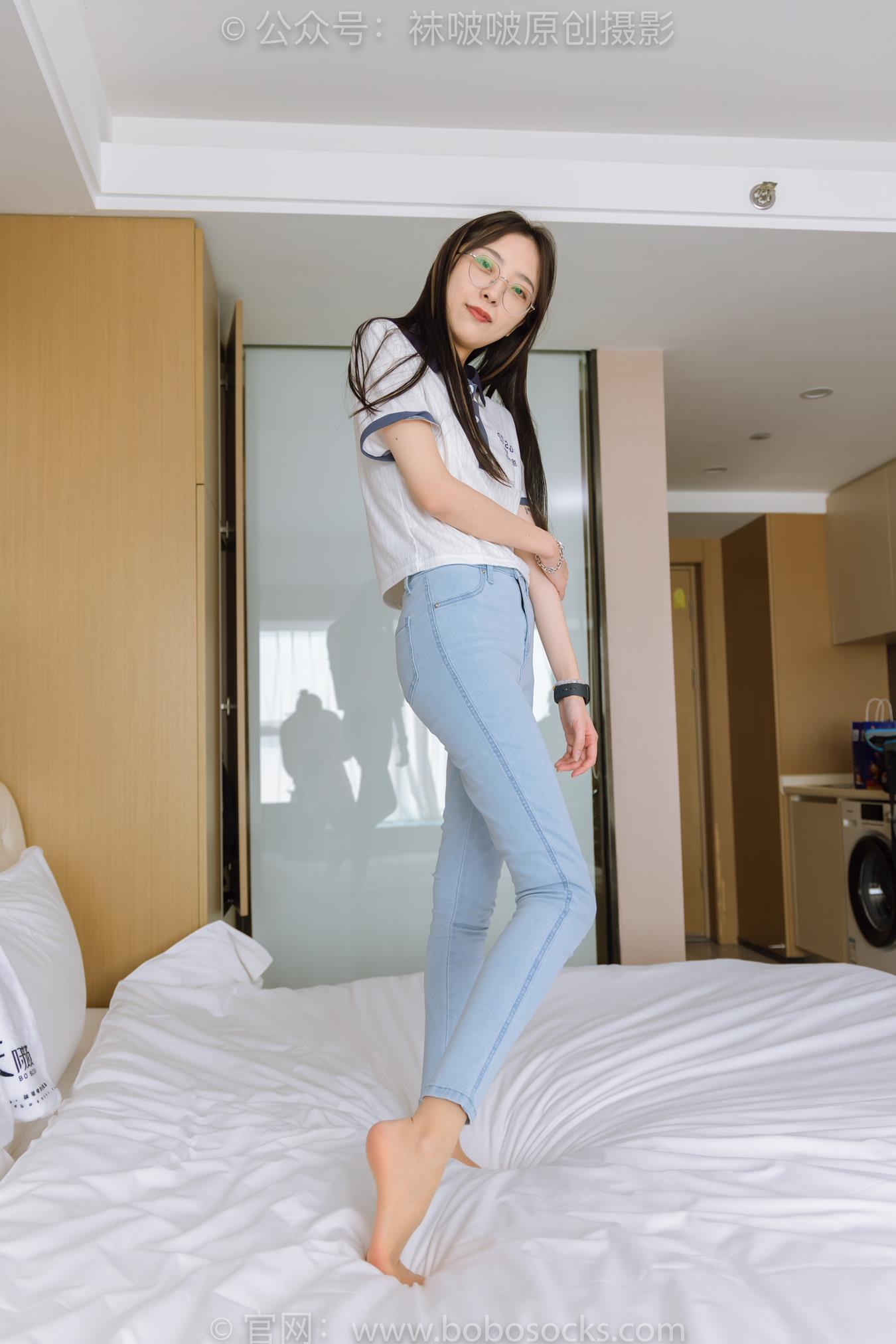 图片[97]-[BoBoSocks袜啵啵]NO.161 稚予-贝壳头板鞋、肉丝、裤里丝[140P] – 速更版-美库