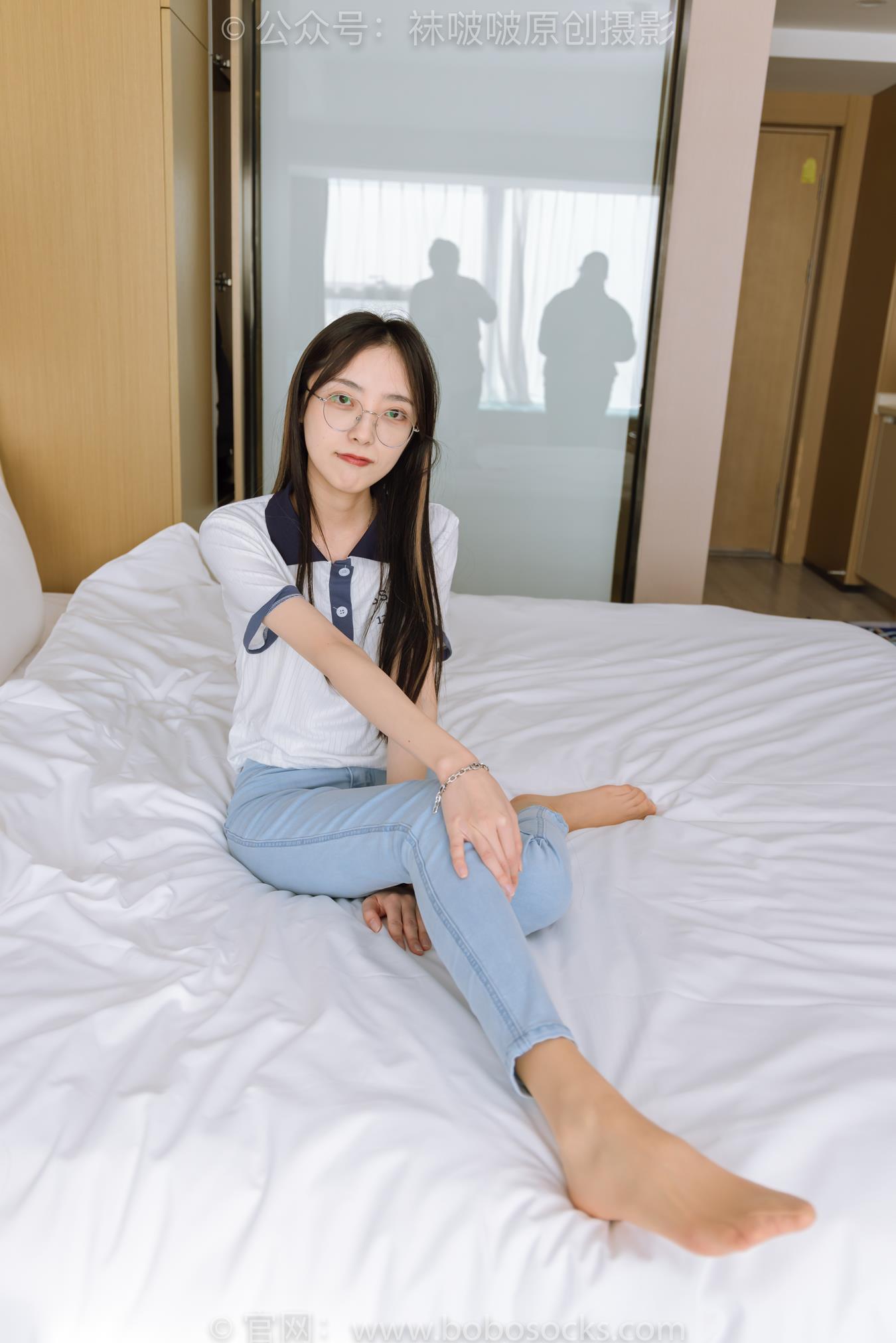 图片[116]-[BoBoSocks袜啵啵]NO.161 稚予-贝壳头板鞋、肉丝、裤里丝[140P] – 速更版-美库