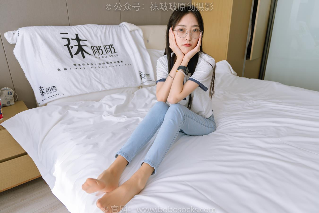 图片[125]-[BoBoSocks袜啵啵]NO.161 稚予-贝壳头板鞋、肉丝、裤里丝[140P] – 速更版-美库