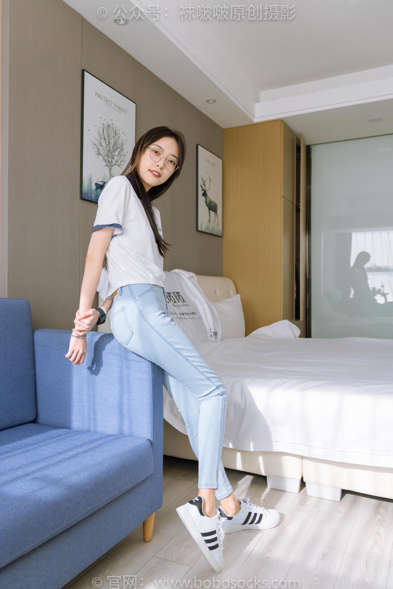 图片[136]-[BoBoSocks袜啵啵]NO.161 稚予-贝壳头板鞋、肉丝、裤里丝[140P] – 速更版-美库