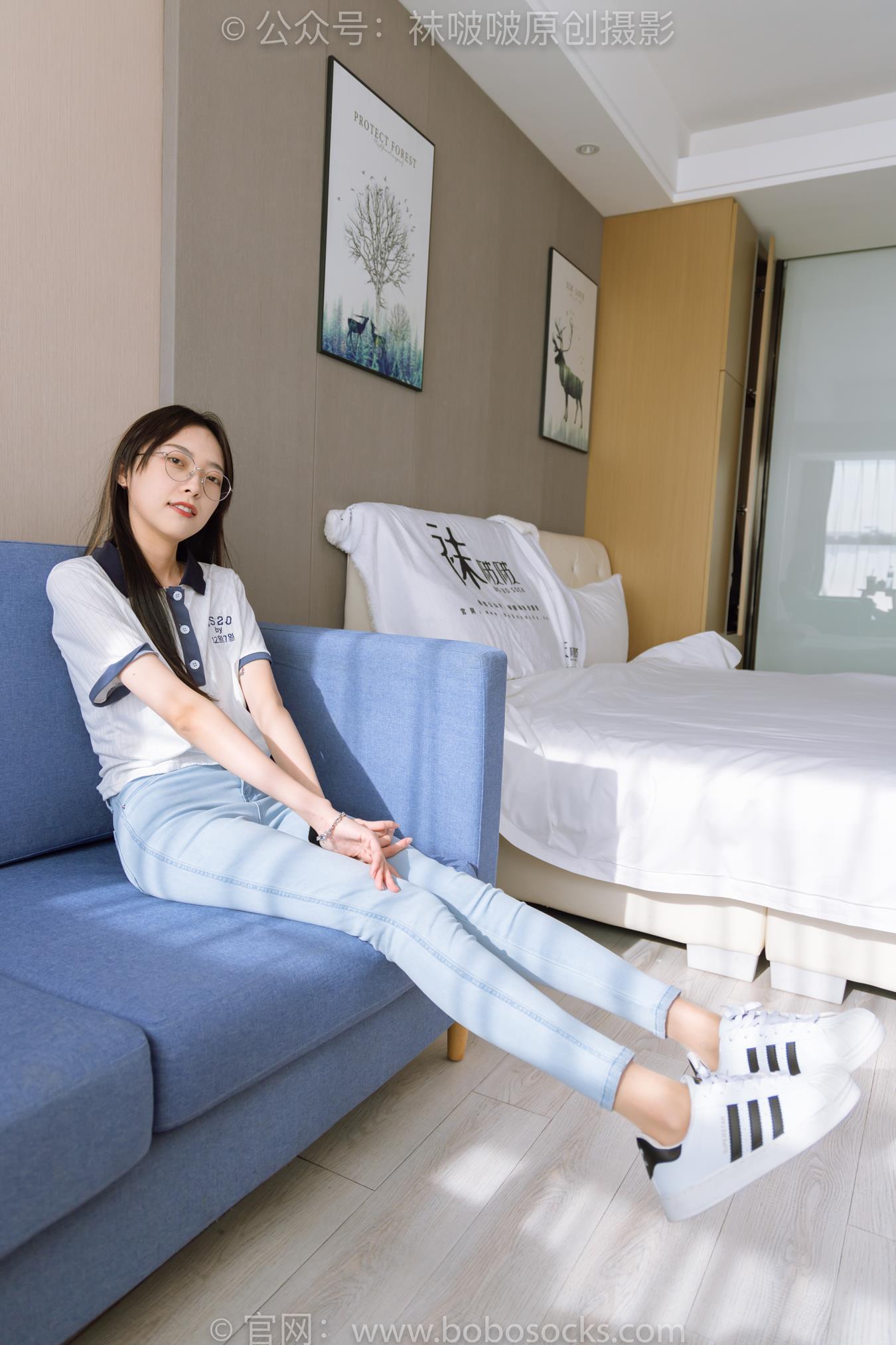 图片[137]-[BoBoSocks袜啵啵]NO.161 稚予-贝壳头板鞋、肉丝、裤里丝[140P] – 速更版-美库