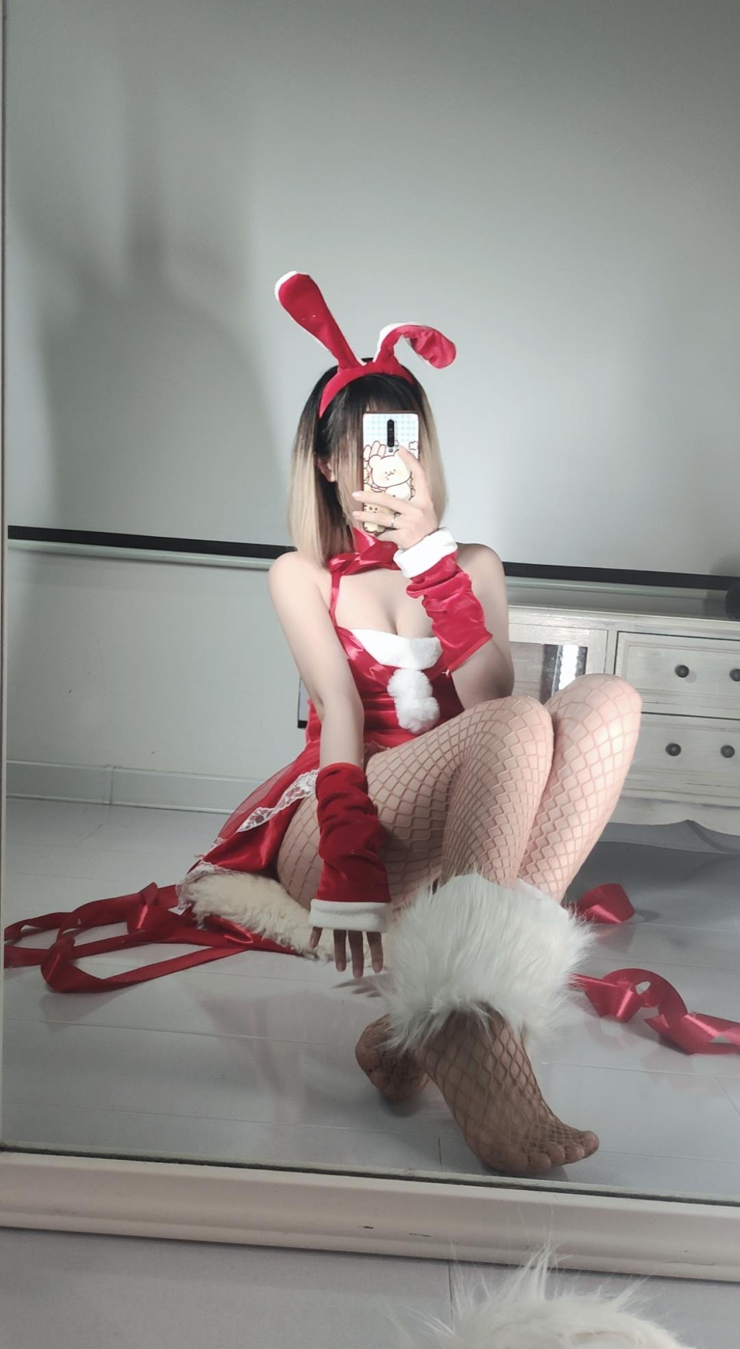 图片[11]-洛桑w伊梓 网袜丝带兔兔 [42P] – 速更版-美库