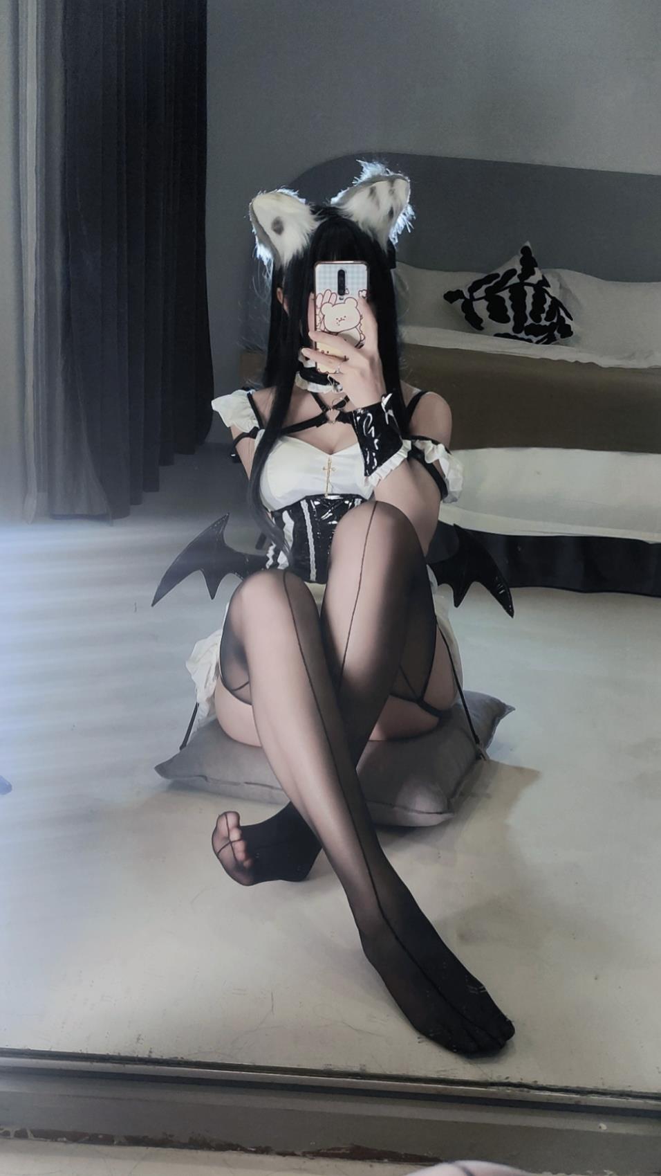 图片[42]-洛桑w伊梓 猫耳小恶魔 [41P] – 速更版-美库