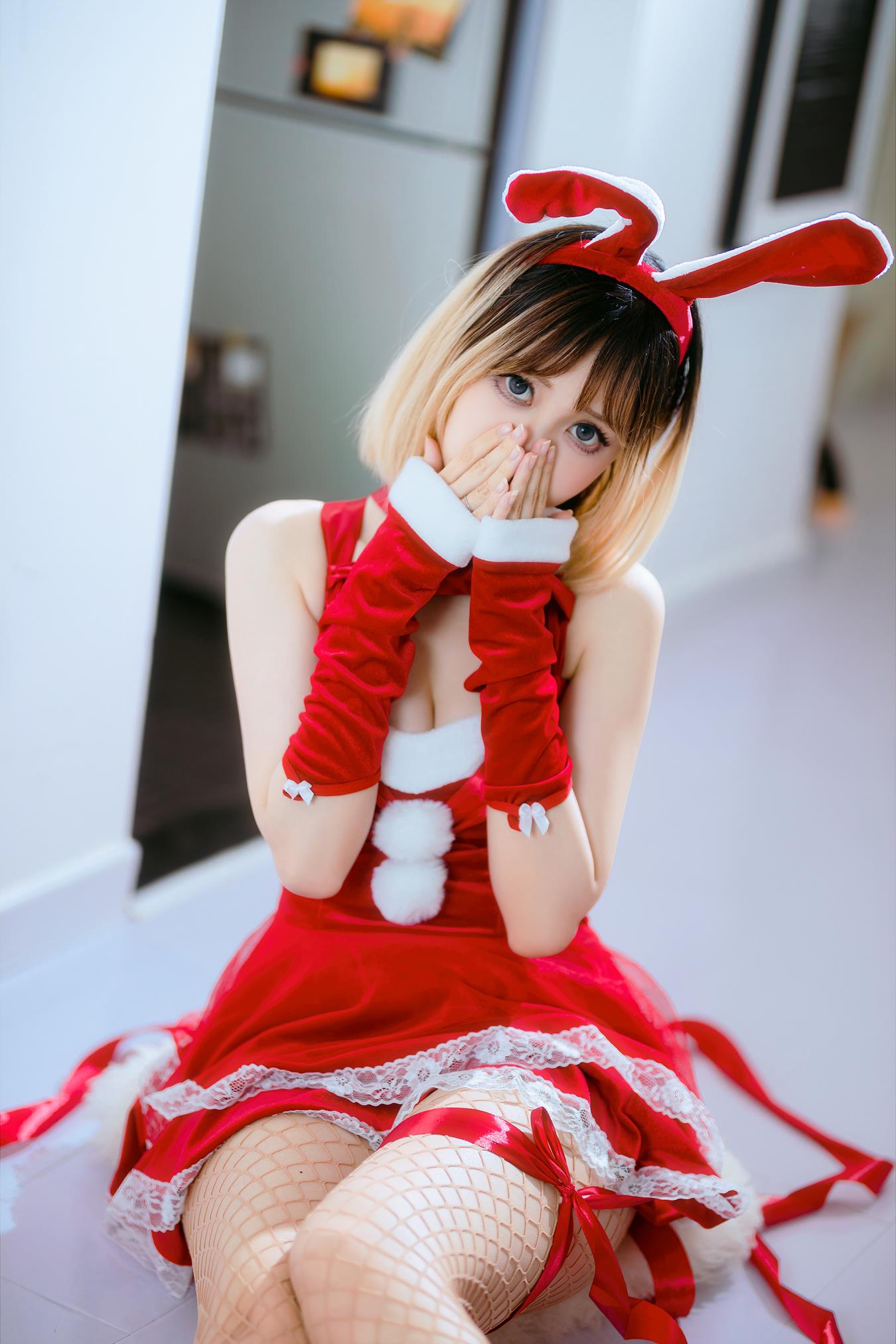 图片[22]-洛桑w伊梓 网袜丝带兔兔 [42P] – 速更版-美库