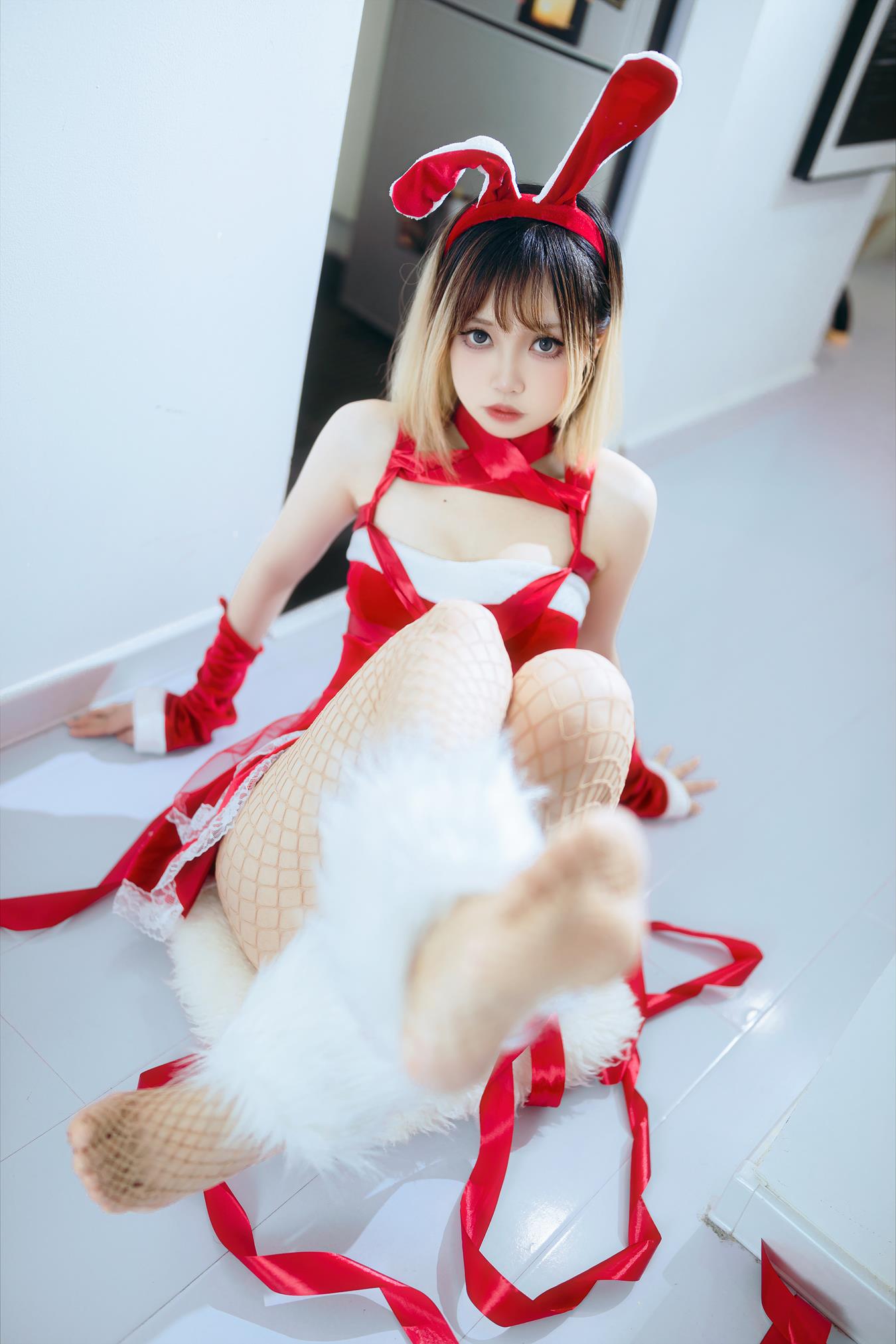 图片[27]-洛桑w伊梓 网袜丝带兔兔 [42P] – 速更版-美库