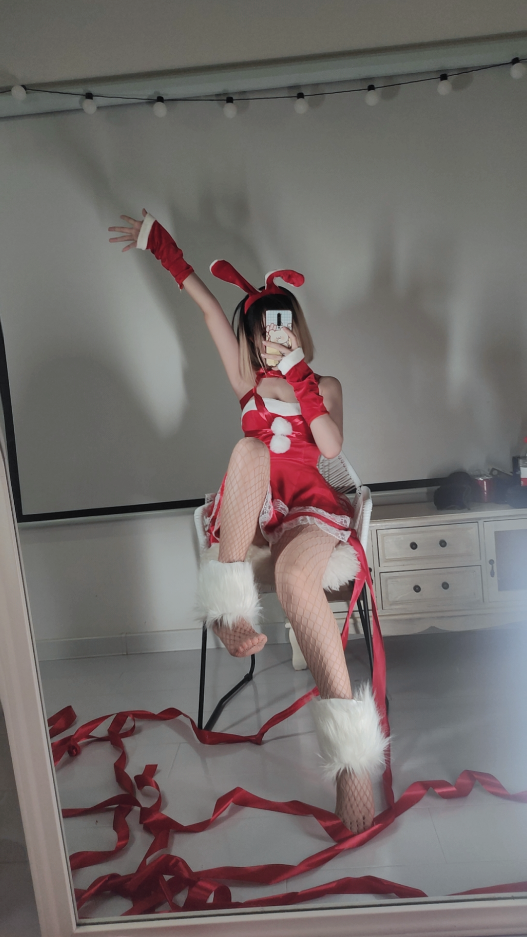 图片[36]-洛桑w伊梓 网袜丝带兔兔 [42P] – 速更版-美库