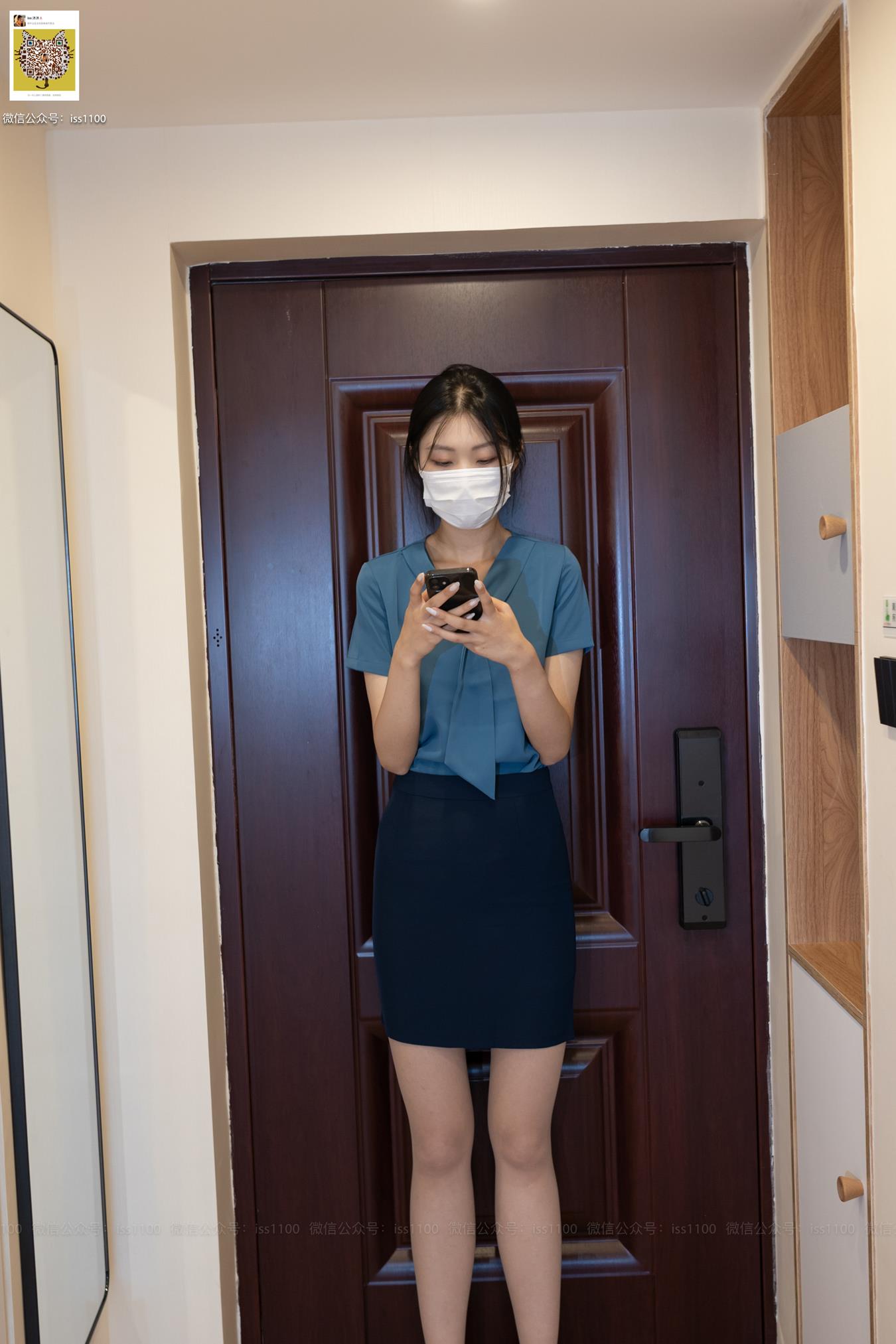 图片[91]-ISS尤好物系列 039 美晗 蓝正装 [99P] – 速更版-美库