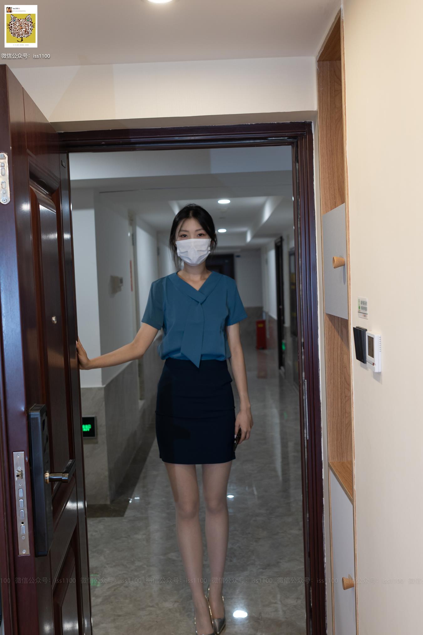 图片[97]-ISS尤好物系列 039 美晗 蓝正装 [99P] – 速更版-美库