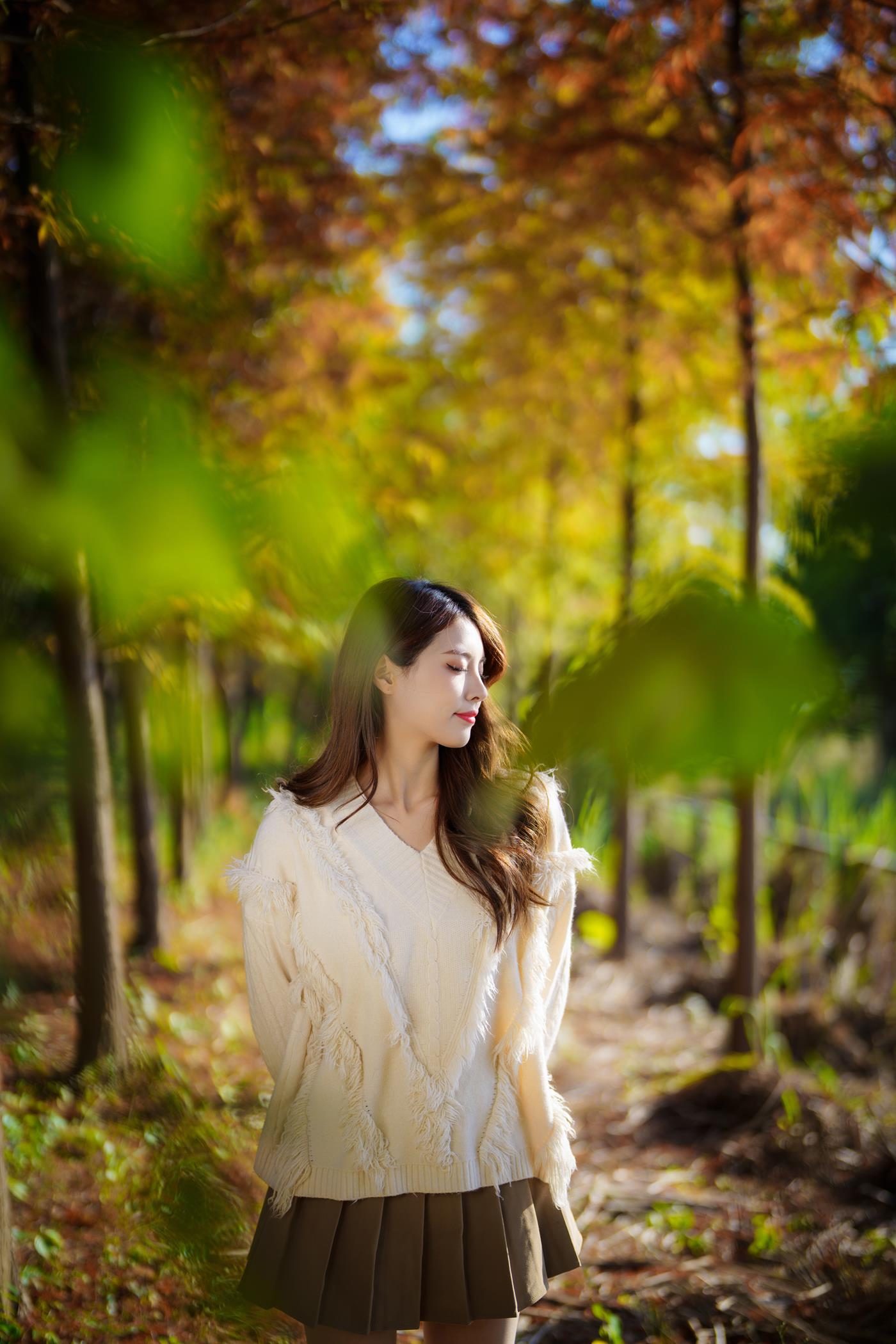 图片[10]-[YITUYU艺图语] 2022.02.03 一叶知秋，秋日水杉树，红色烂漫 滕静 [50P] – 速更版-美库