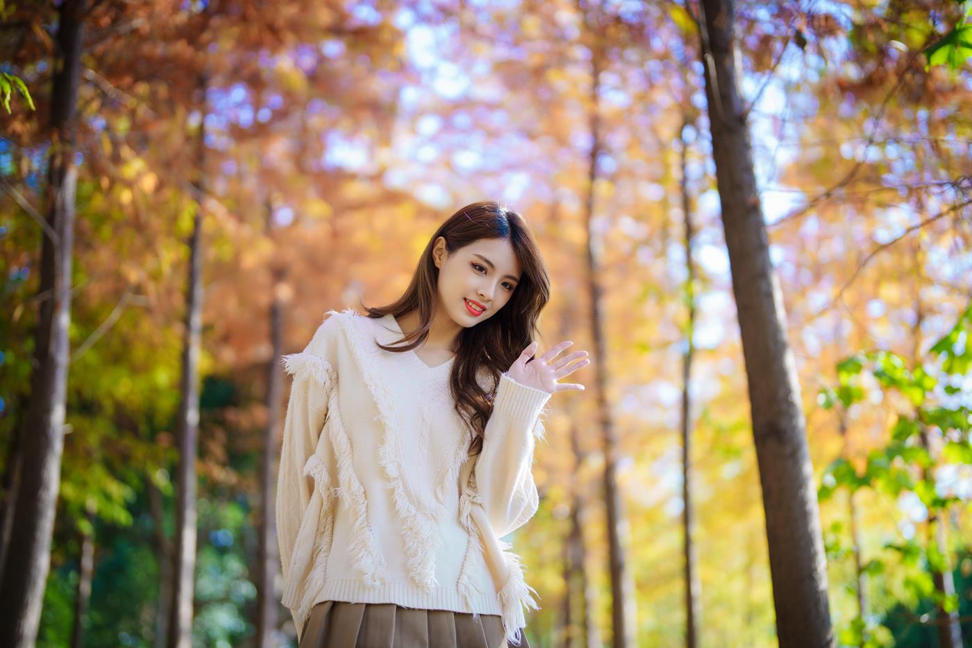 图片[19]-[YITUYU艺图语] 2022.02.03 一叶知秋，秋日水杉树，红色烂漫 滕静 [50P] – 速更版-美库