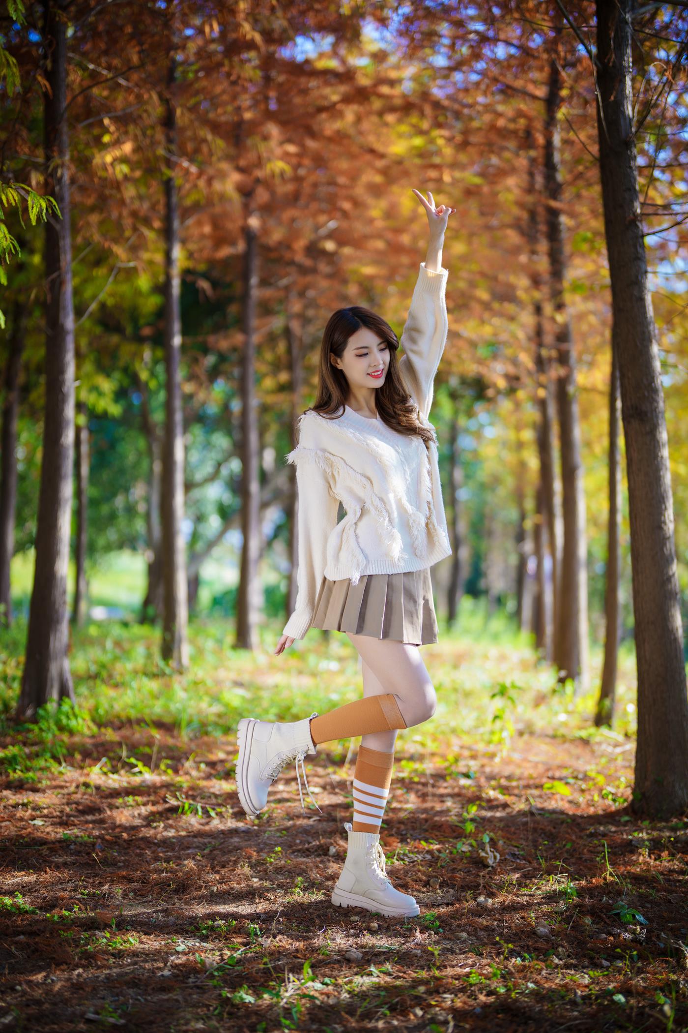 图片[23]-[YITUYU艺图语] 2022.02.03 一叶知秋，秋日水杉树，红色烂漫 滕静 [50P] – 速更版-美库