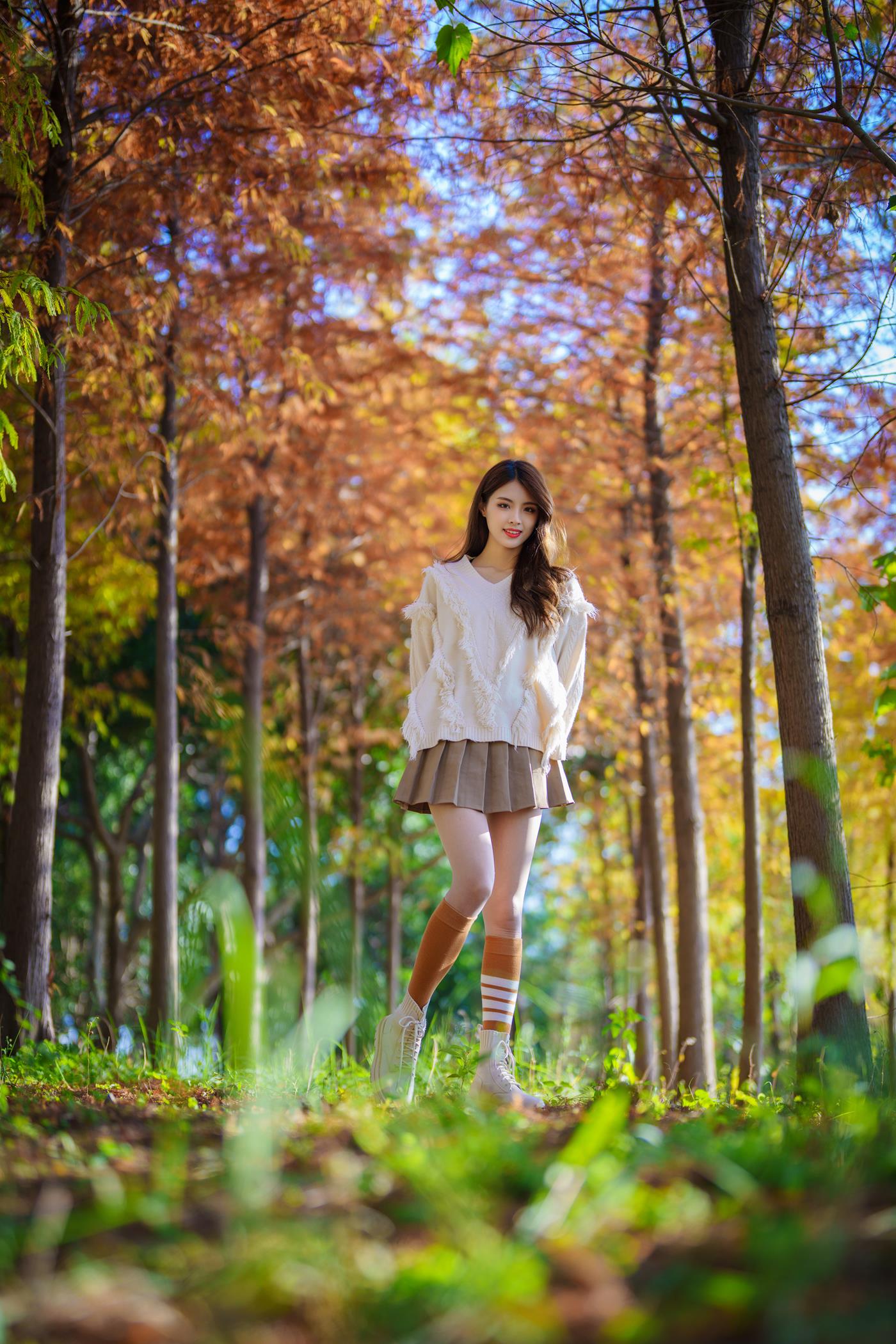 图片[26]-[YITUYU艺图语] 2022.02.03 一叶知秋，秋日水杉树，红色烂漫 滕静 [50P] – 速更版-美库