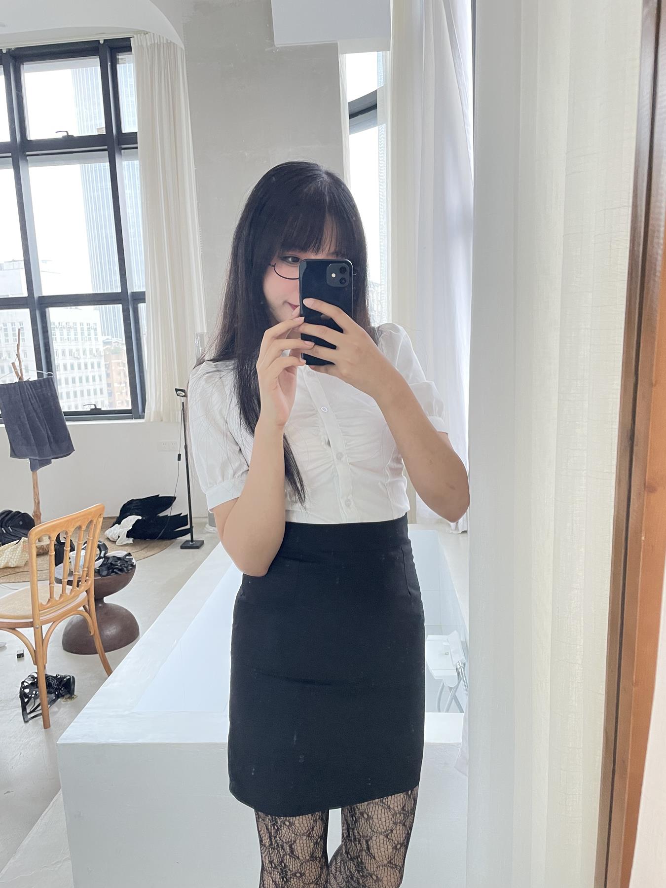 图片[60]-轩萧学姐  提花裤袜 [79P] – 速更版-美库