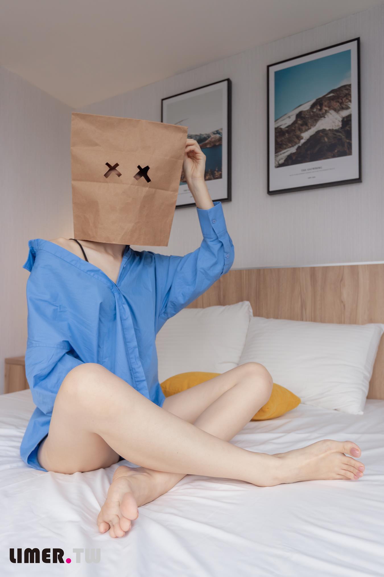 图片[50]-Limerence原创 NO.012 Michii纸袋女孩不给糖就捣蛋[62P] – 速更版-美库